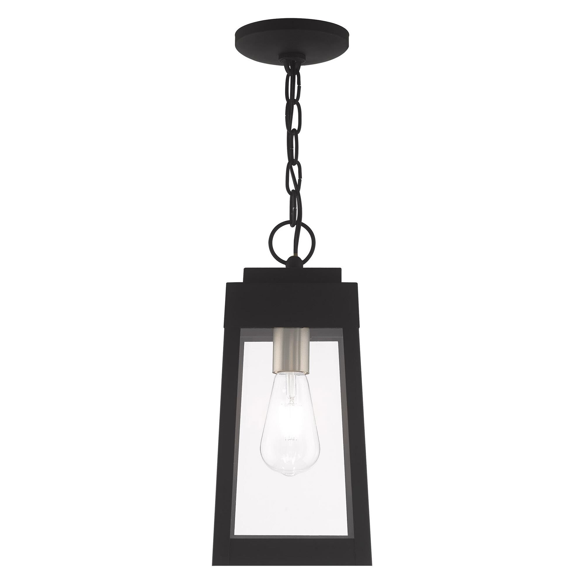 Oslo 14 Inch Tall 1 Light Outdoor Hanging Lantern by Livex Lighting