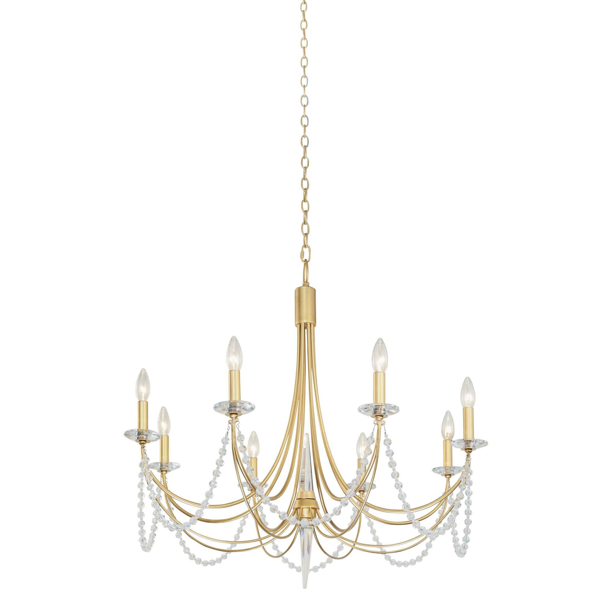 Brentwood 31 Inch 8 Light Chandelier by Varaluz