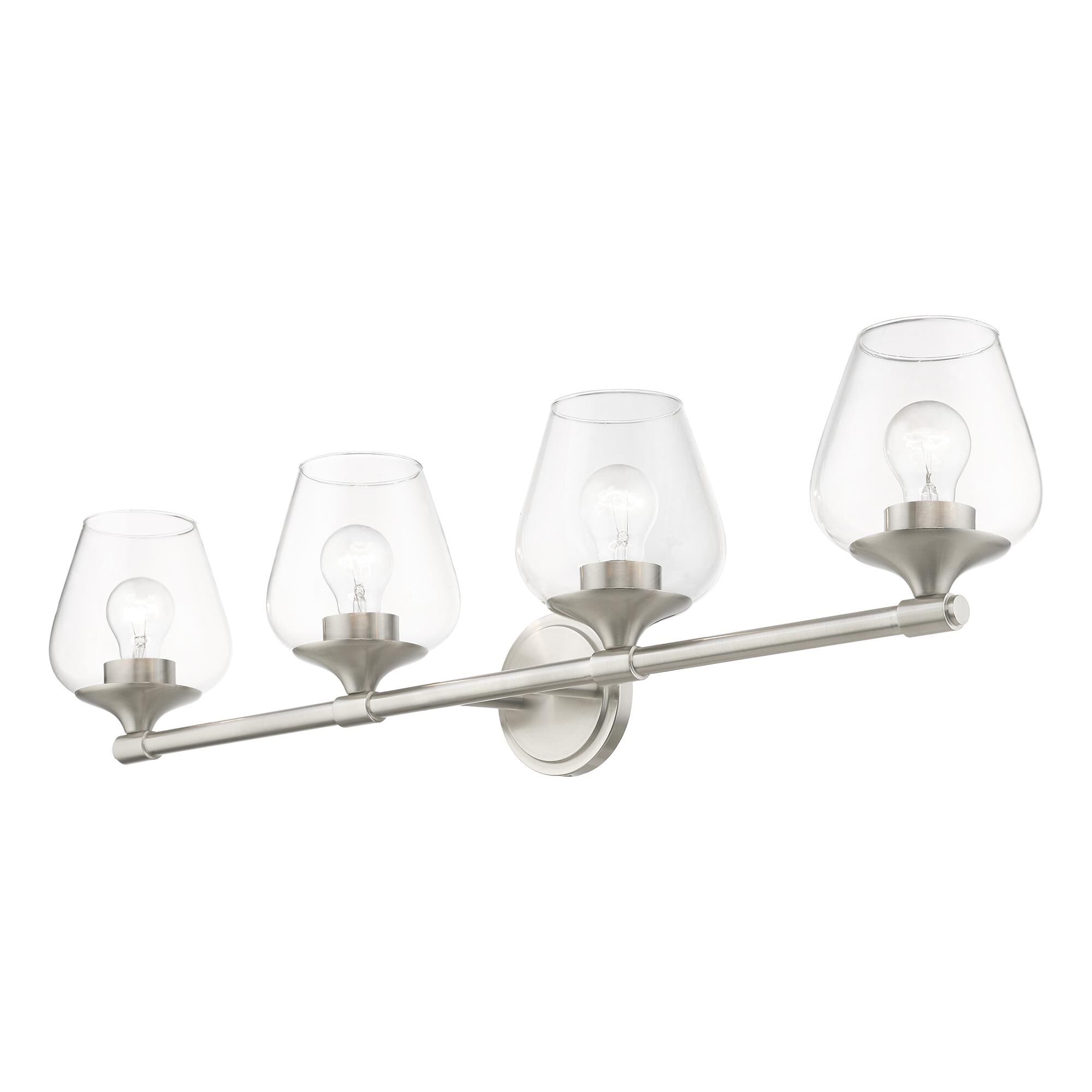 Willow 35 Inch 4 Light Bath Vanity Light by Livex Lighting