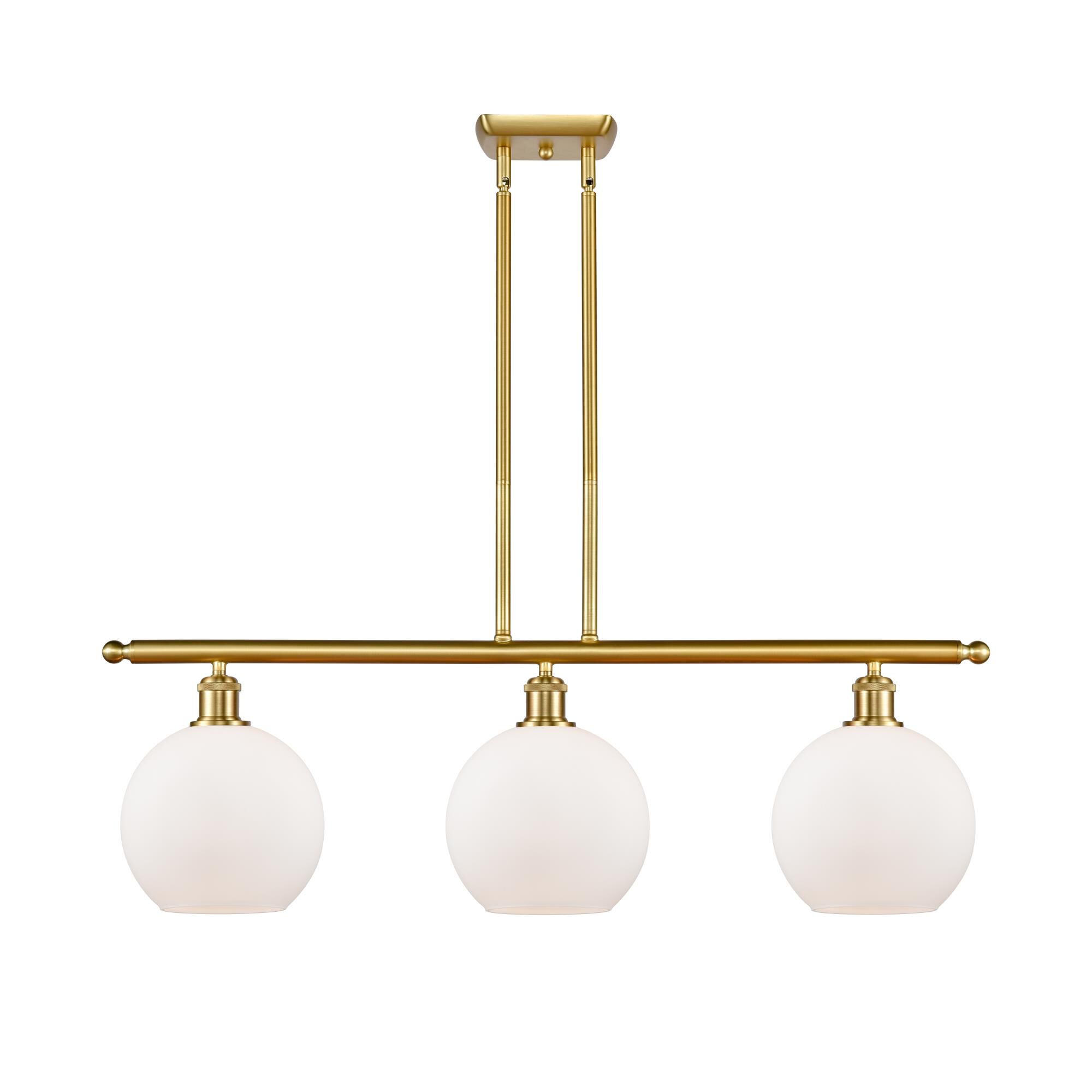 Bruno Marashlian Athens 36 Inch 3 Light Linear Suspension Light by Innovations Lighting