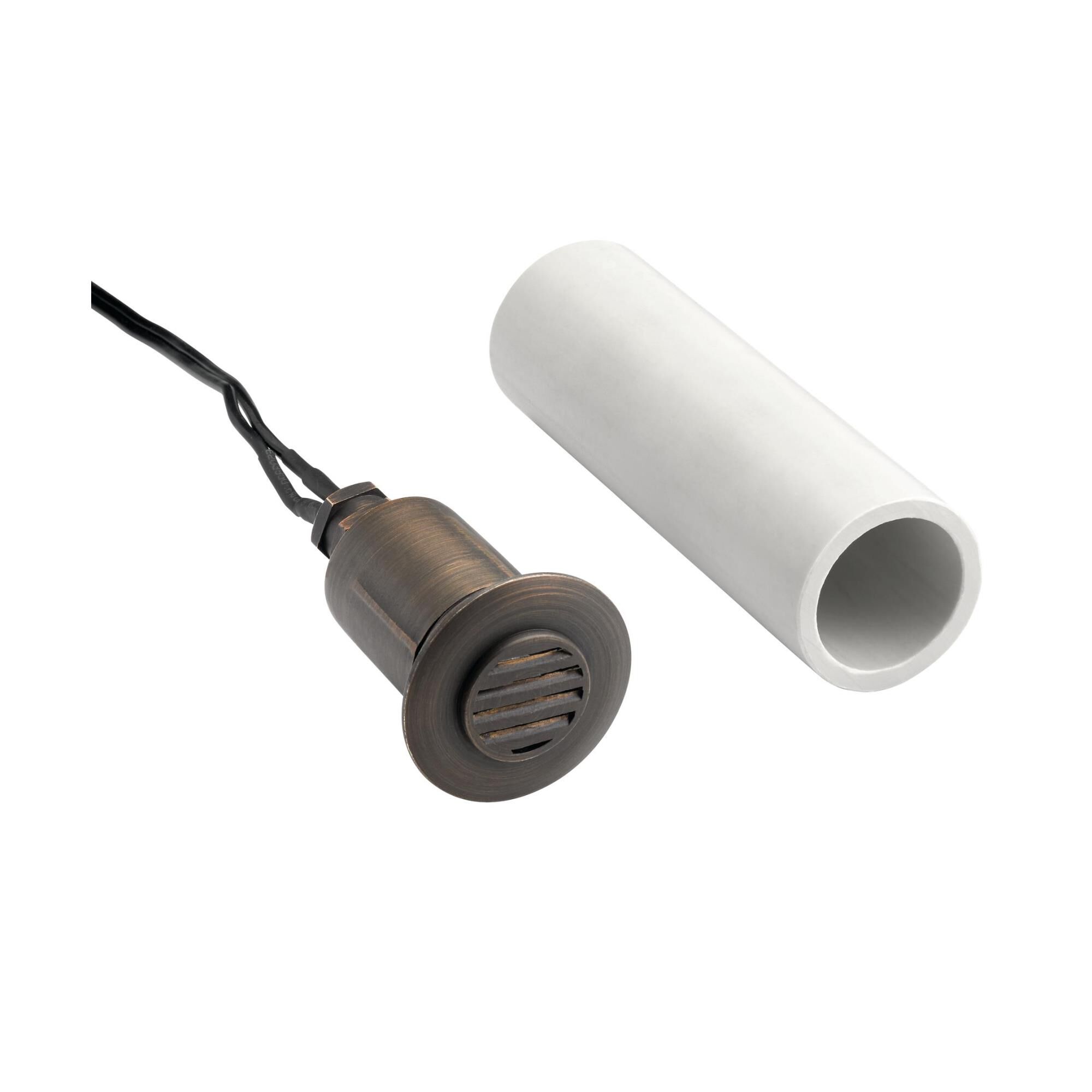 Shown in Centennial Brass finish and Clear Tempered Soda Lime glass