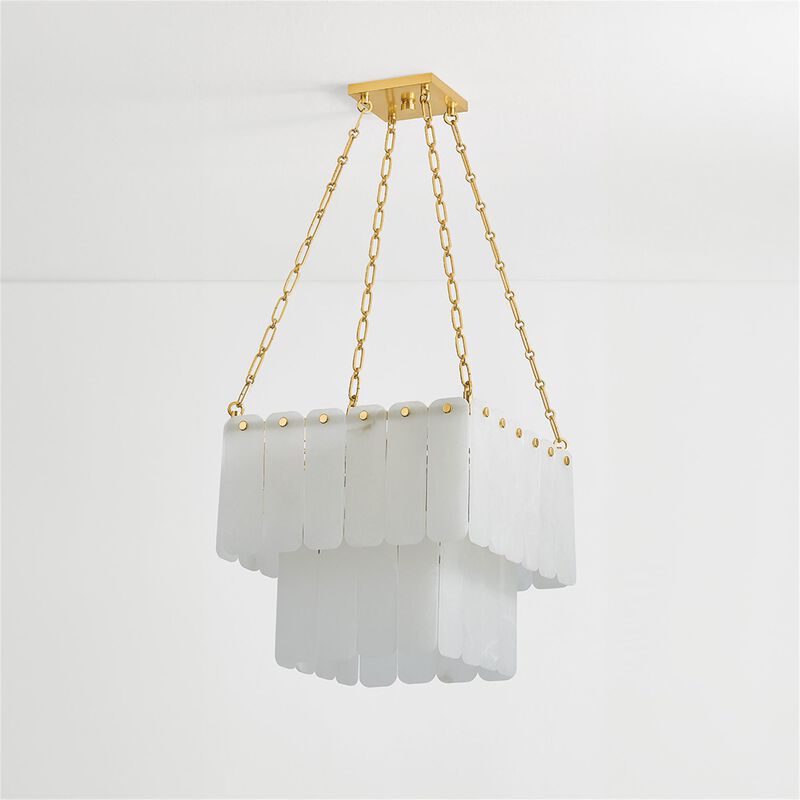 Moissanite Small Chandelier by Hudson Valley Lighting