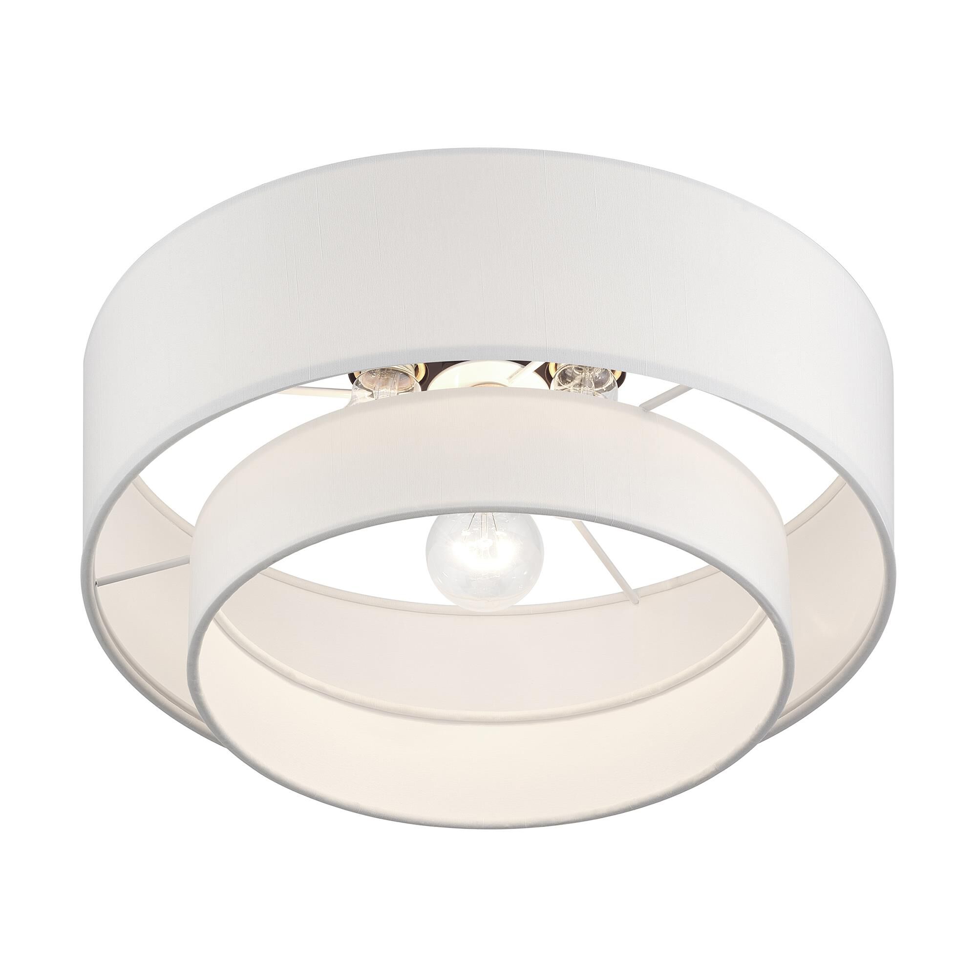 Manorwood 15 Inch Semi Flush Mount by Livex Lighting