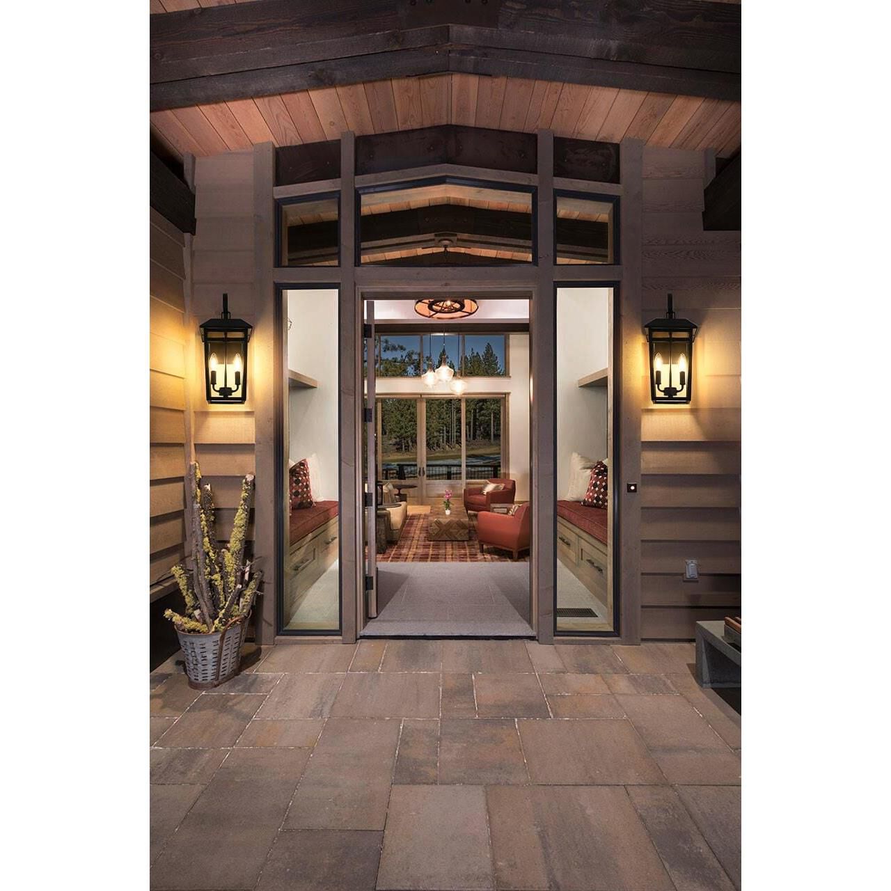 Riggs 8 Inch Outdoor Wall Light by Elegant Lighting