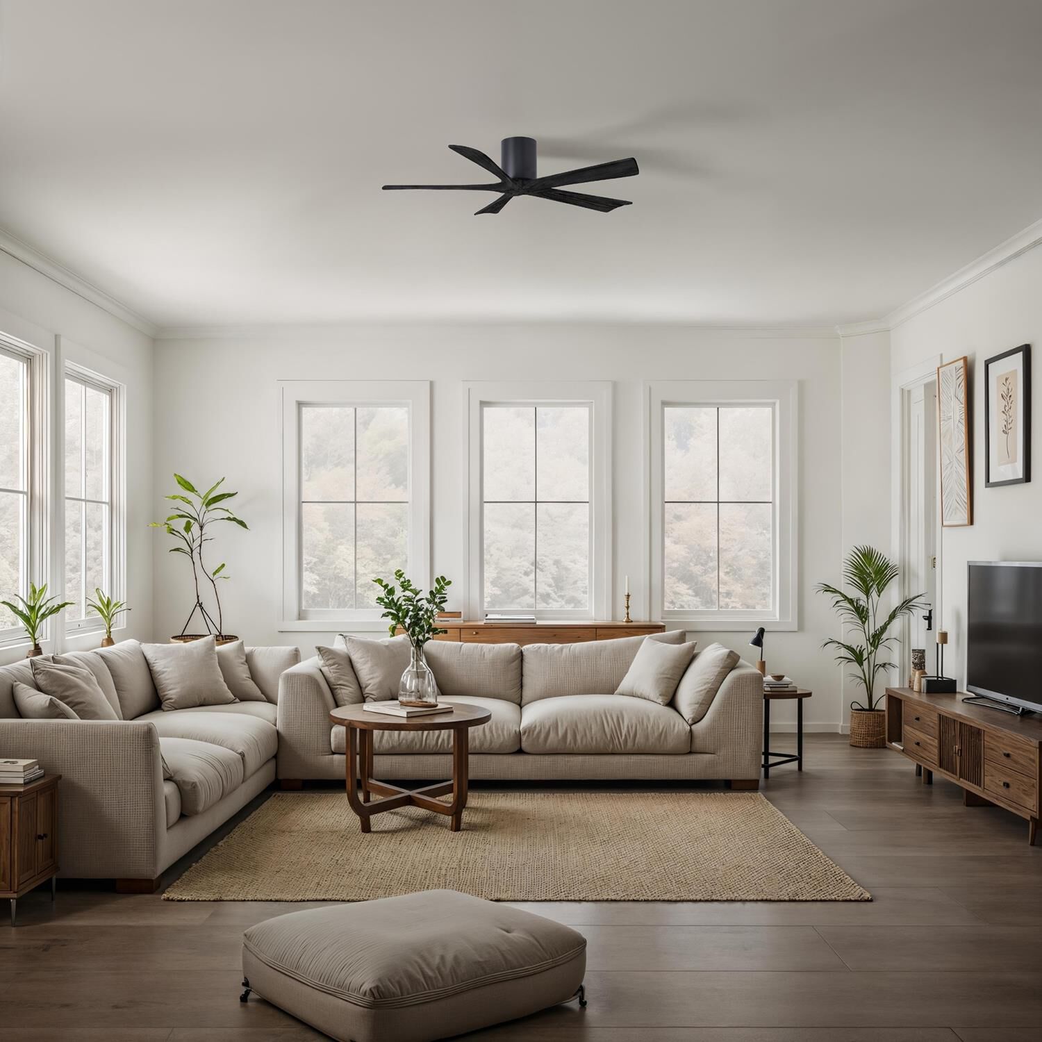 Irene 52 Inch Flush Mount Fan by Matthews Fan Company