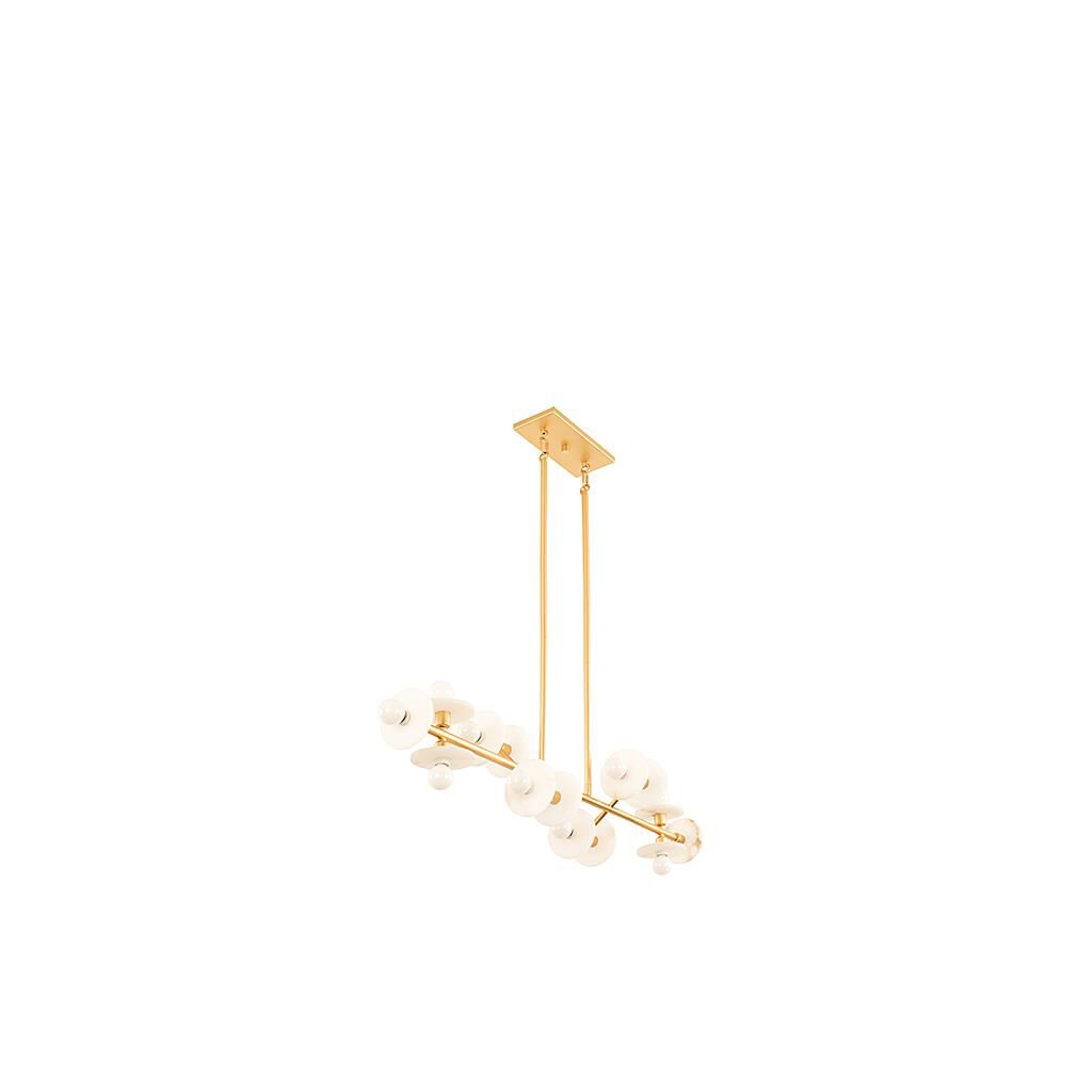 Amani 48 Inch 14 Light LED Linear Suspension Light by Savoy House