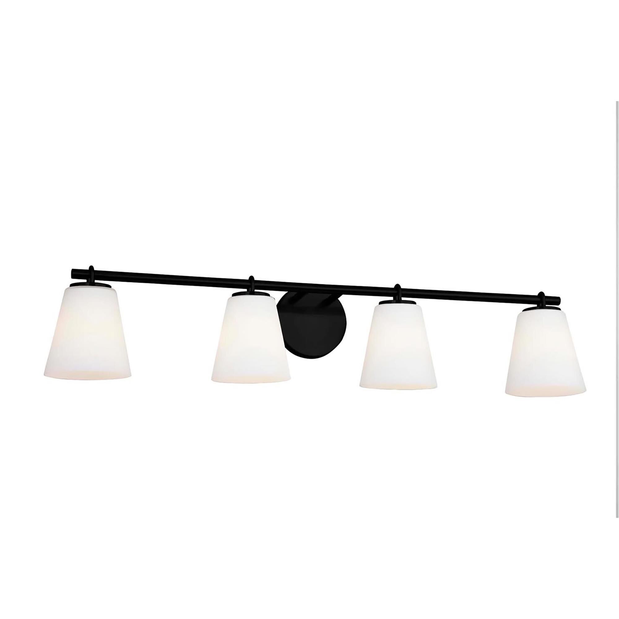 Fusion Alpino 35 Inch 4 Light Bath Vanity Light by Justice Design Group