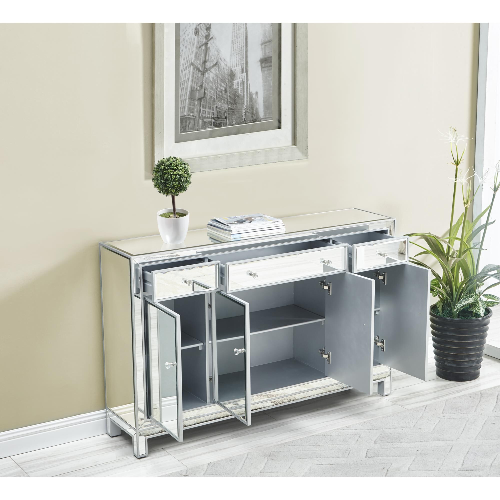 Shown in Antique Silver finish