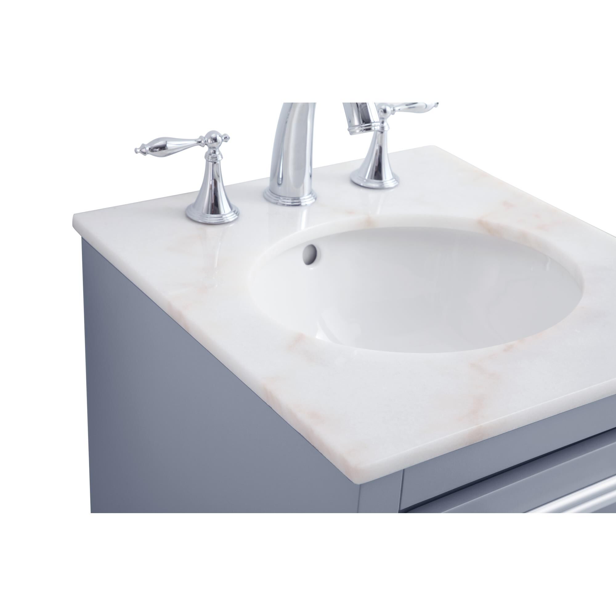 Shown in Grey finish