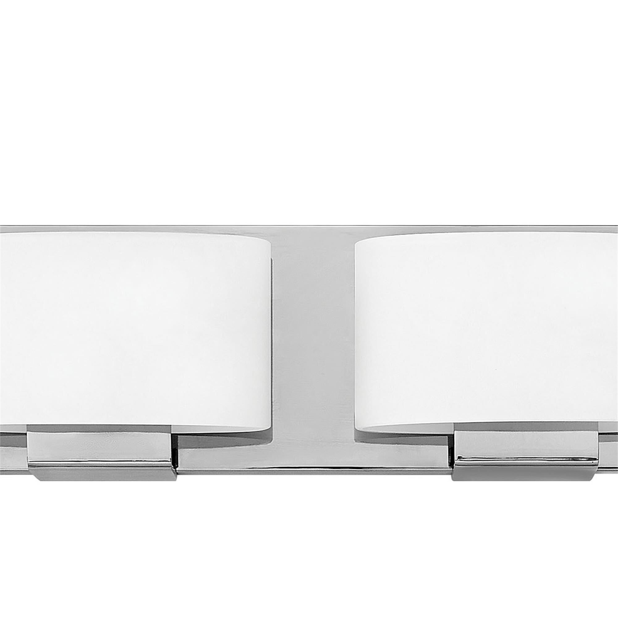 Shown in Brushed Nickel finish and Etched Opal glass