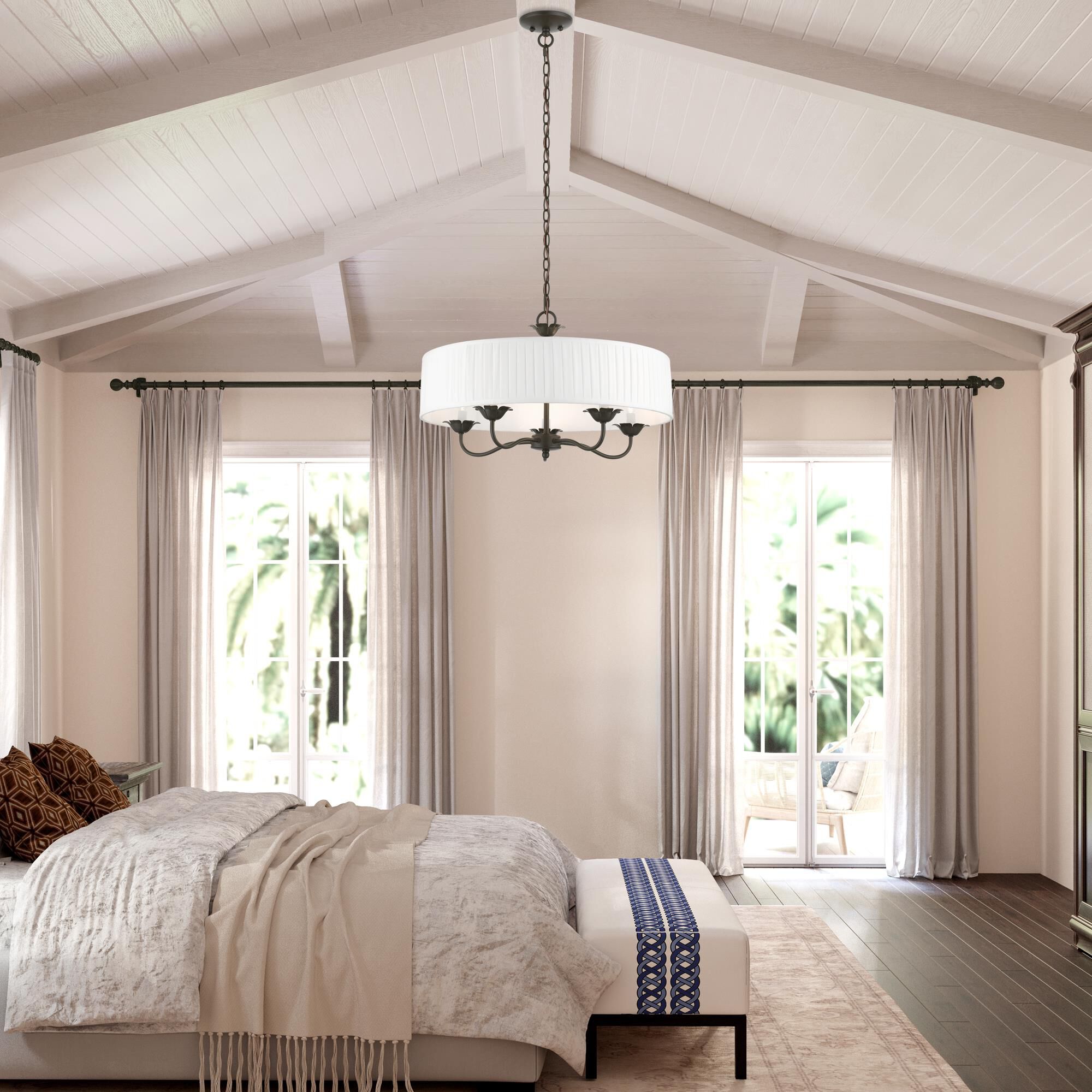 Edinburgh 5 Light Chandelier by Livex Lighting