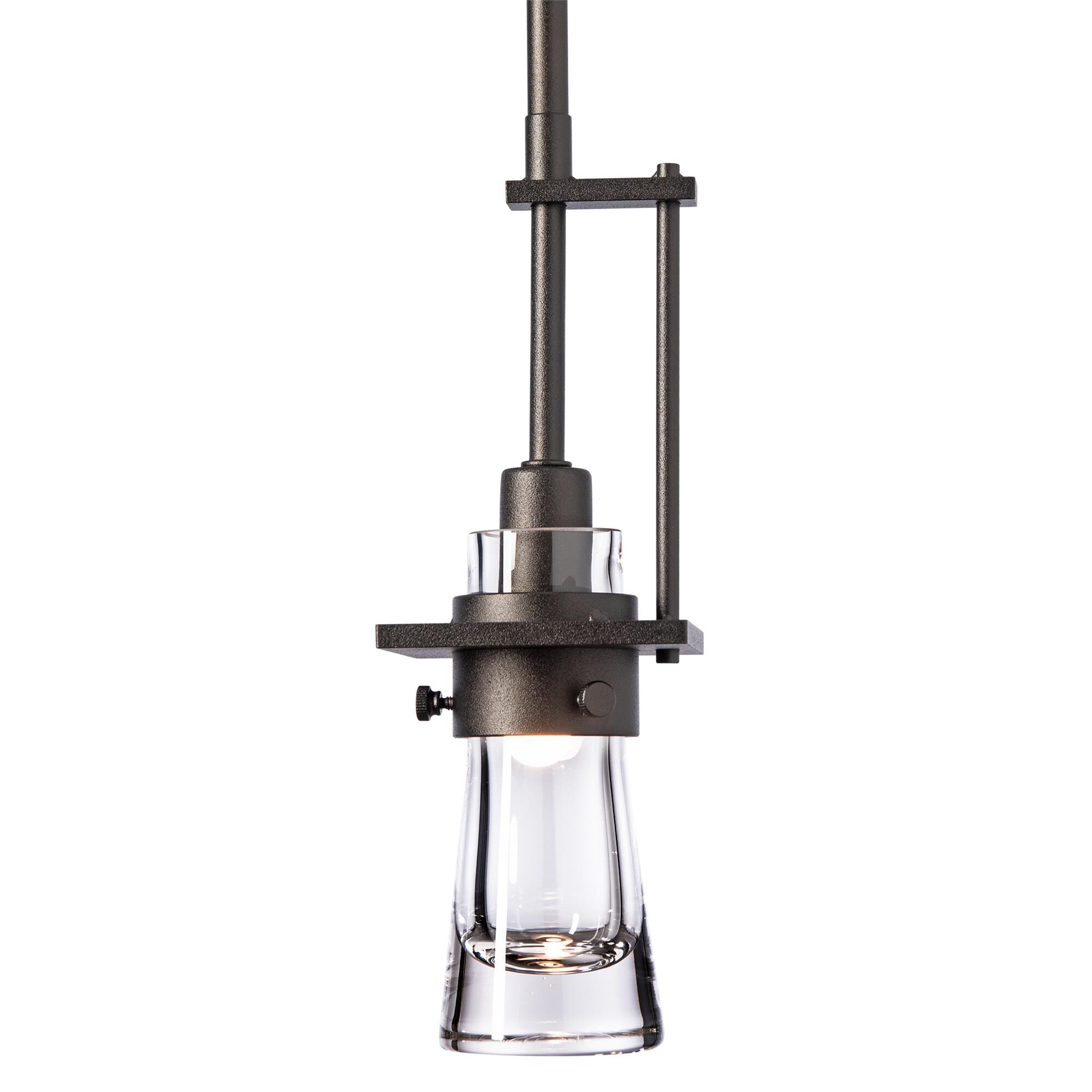 Shown in Oil Rubbed Bronze finish and Clear glass