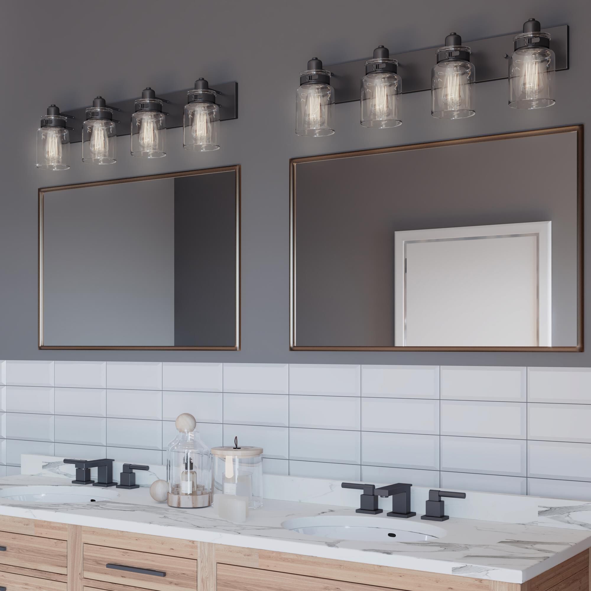 Calhoun 30 Inch 4 Light Bath Vanity Light by Progress Lighting