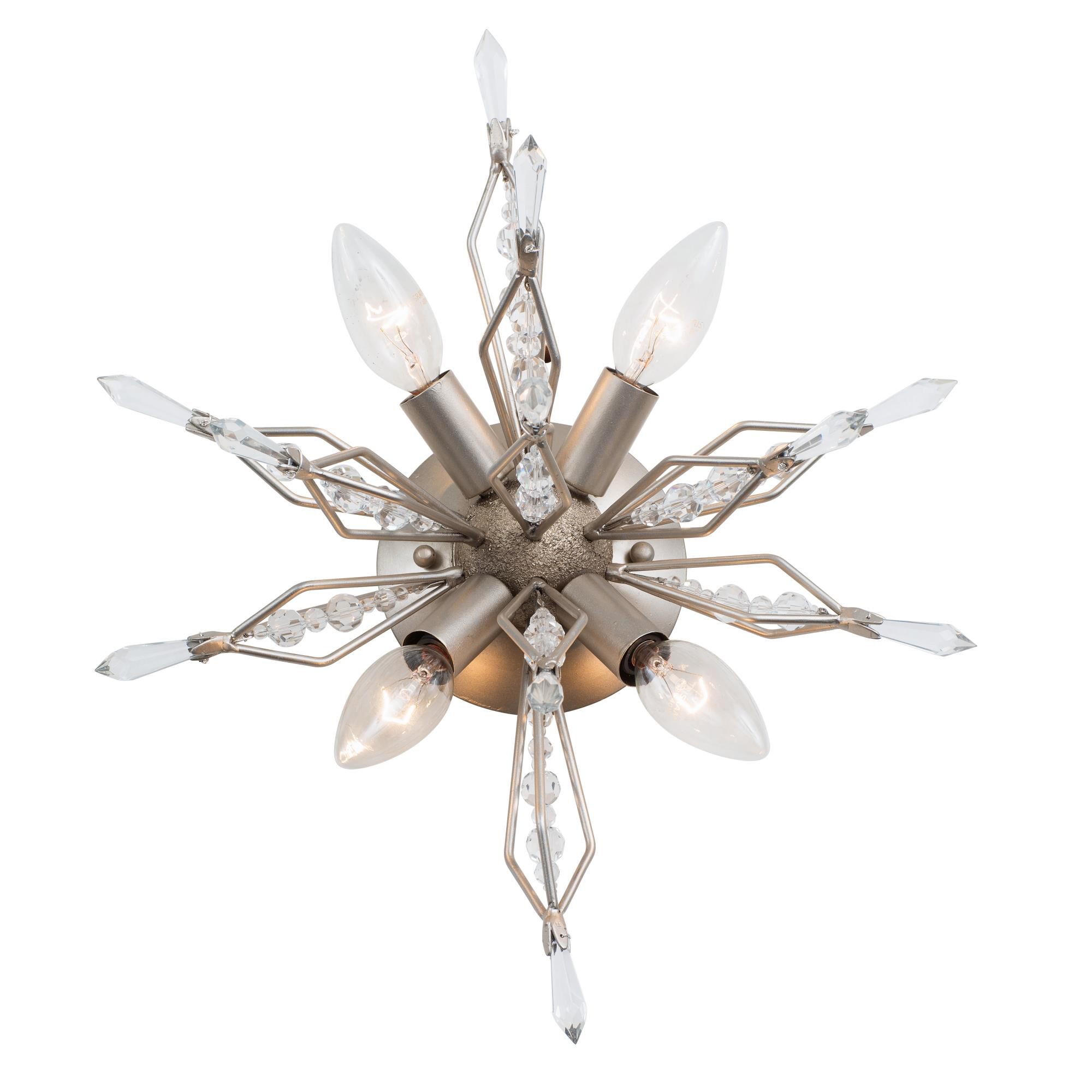 Shown in Gold Dust finish and Clear Premium crystal