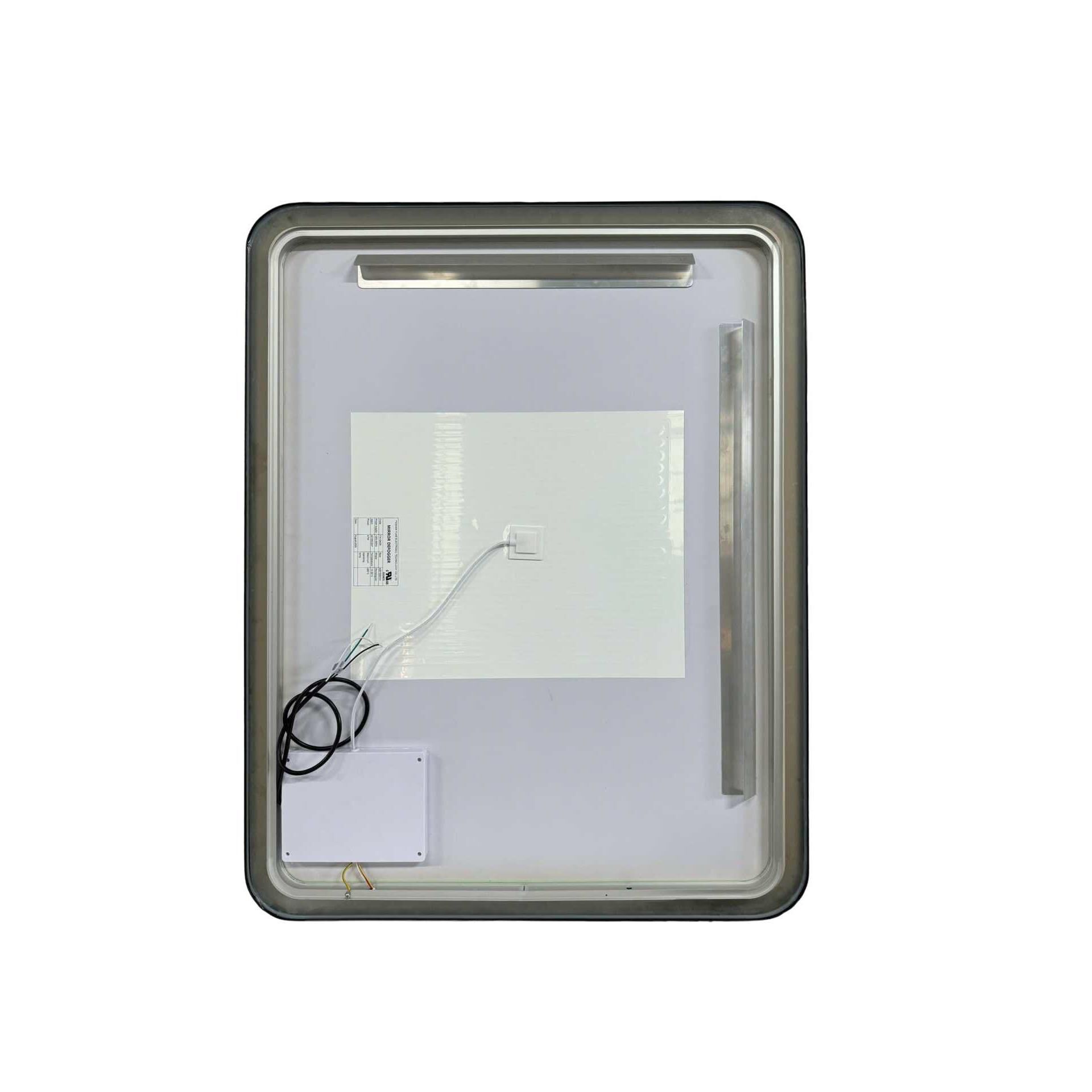 Harmoni 42 Inch Round LED Lighted Mirror by Elegant Decor