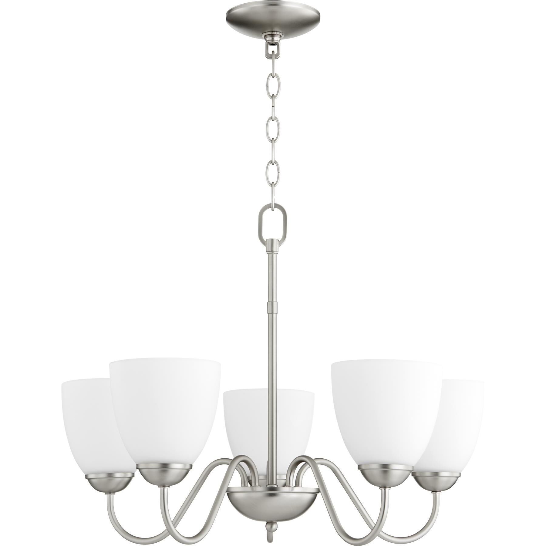 22 Inch 5 Light Chandelier by Quorum International