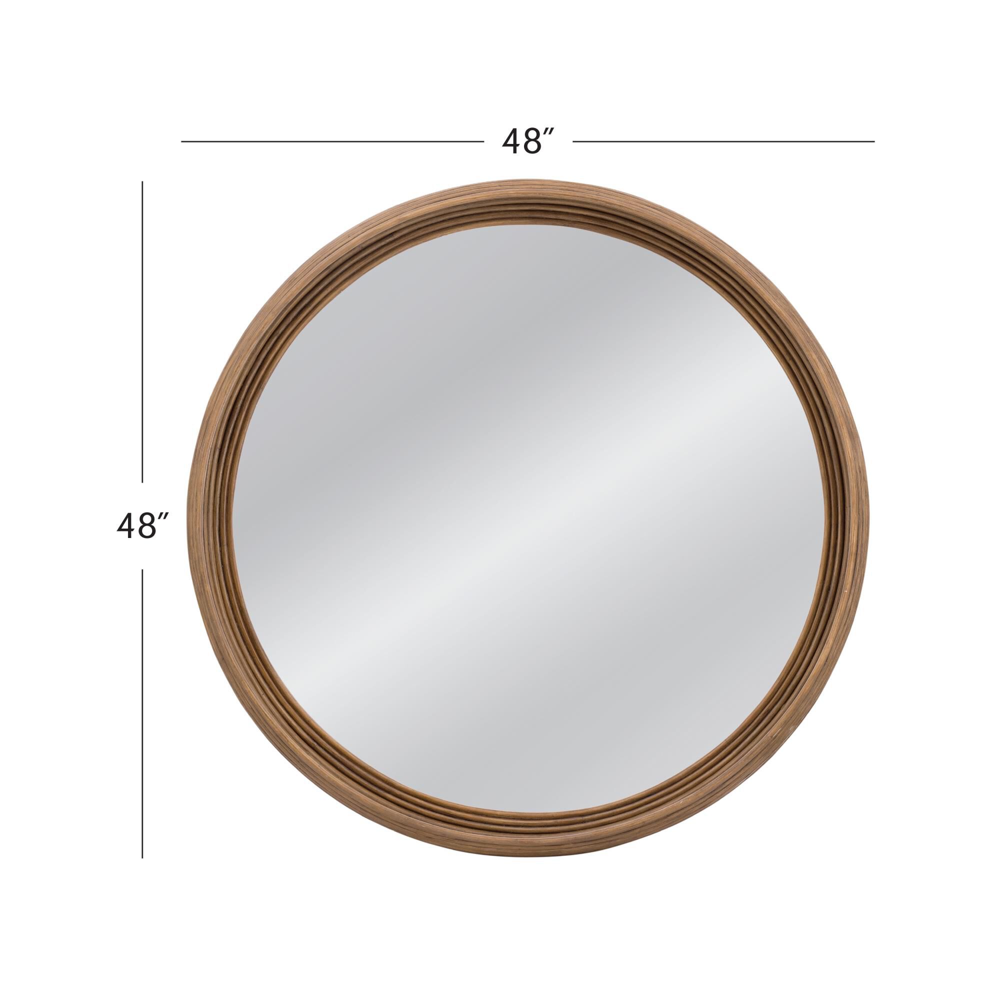 Marcella 48 Inch Decorative Mirror by Bassett Mirror Company