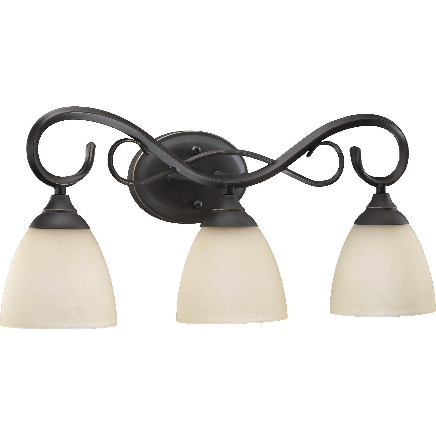 Powell 23 Inch 3 Light Bath Vanity Light by Quorum International