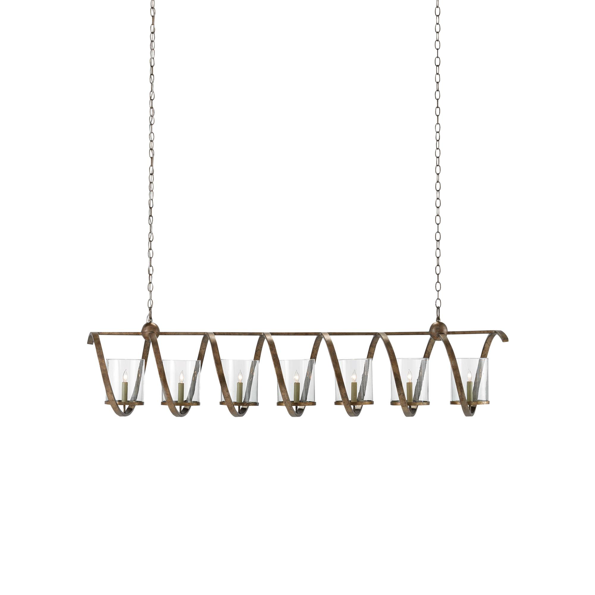 Maximus 64 Inch 7 Light Linear Suspension Light,