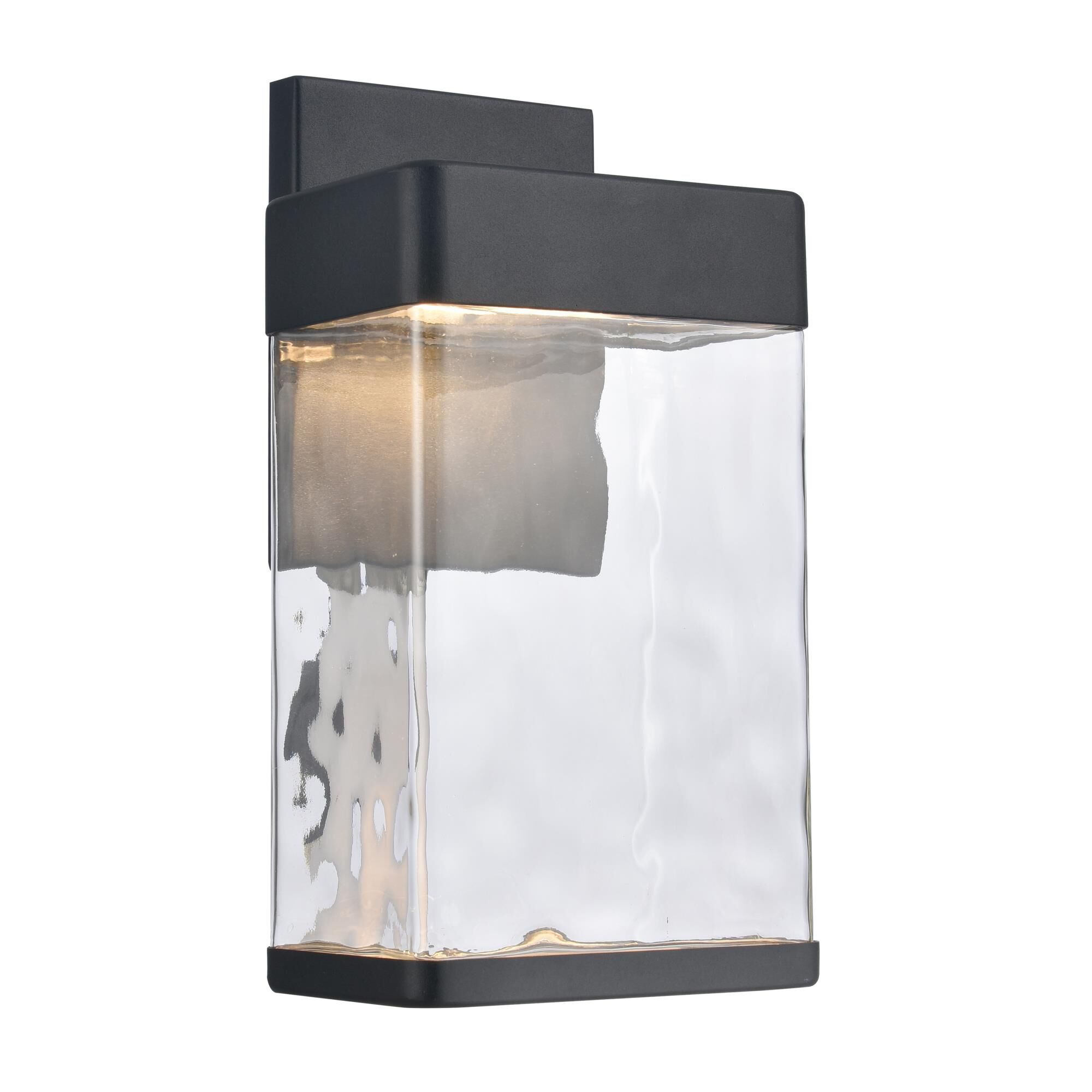 Shown in Charcoal Black finish and Clear Handblown  Shade glass and Clear Handblown Glass shade