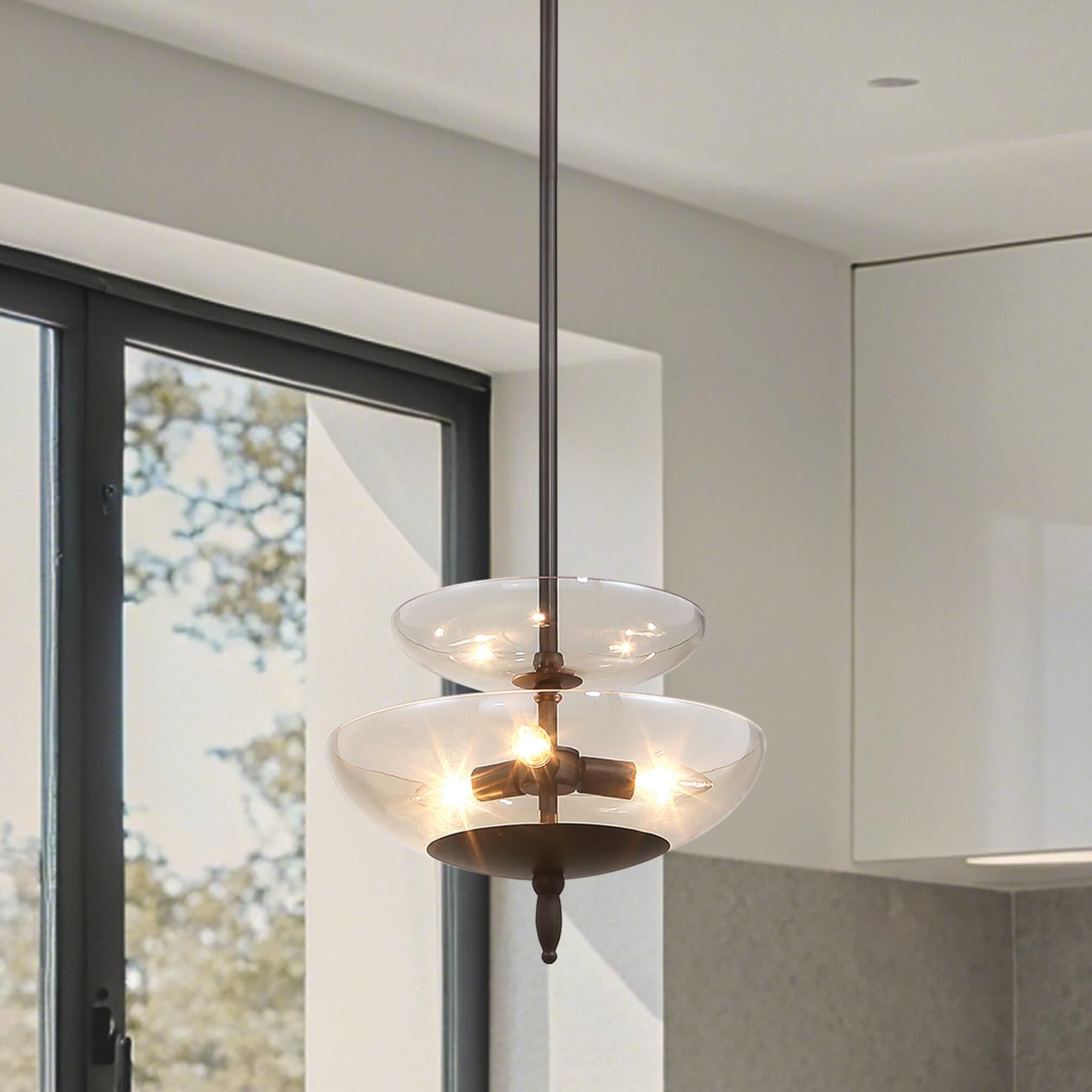 Fiorello 15 Inch Large Pendant by Eglo Lighting