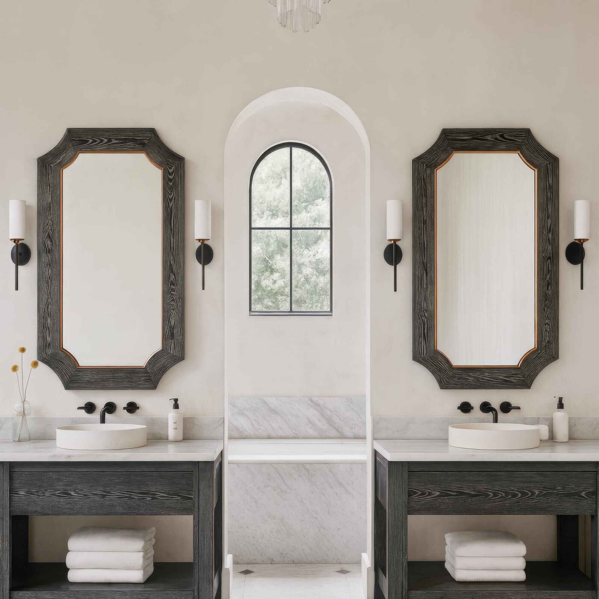 Tamara Day Farra 28 Inch Decorative Mirror by Varaluz