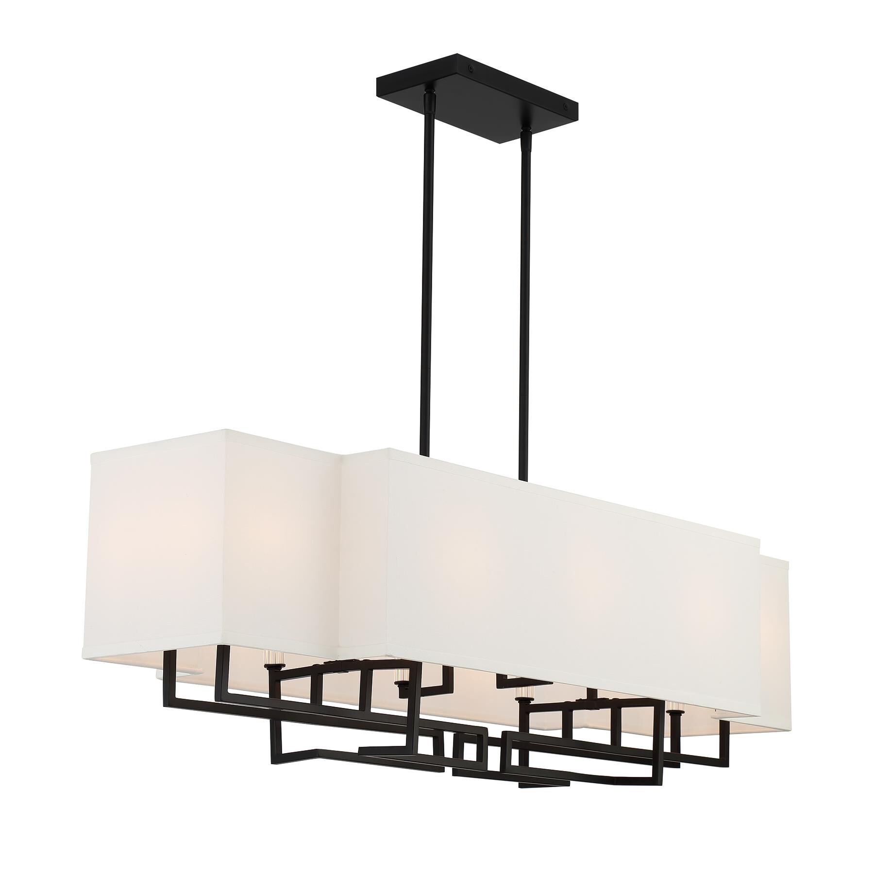 Upham Estates 40 Inch 10 Light Linear Suspension Light by Minka Lavery