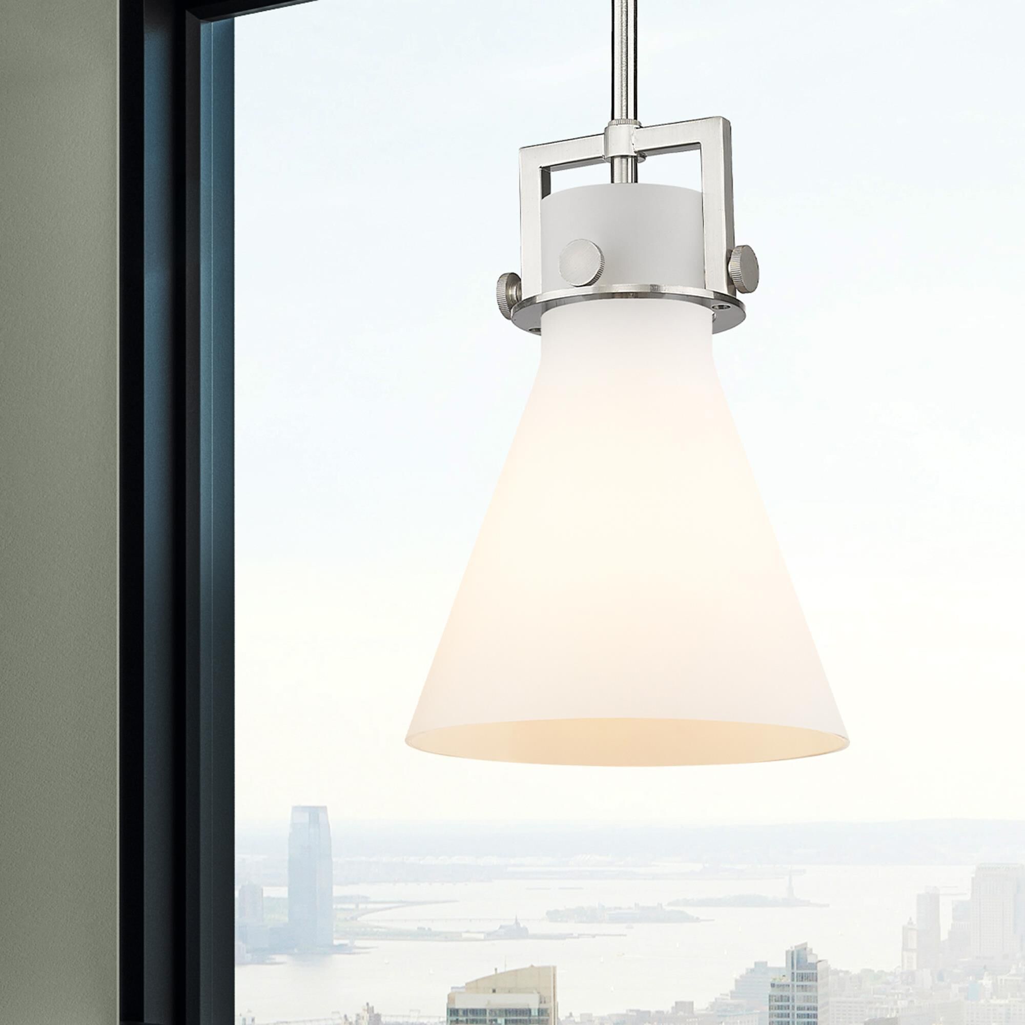 Bruno Marashlian Newton Cone 8 Inch Mini Pendant by Innovations Lighting