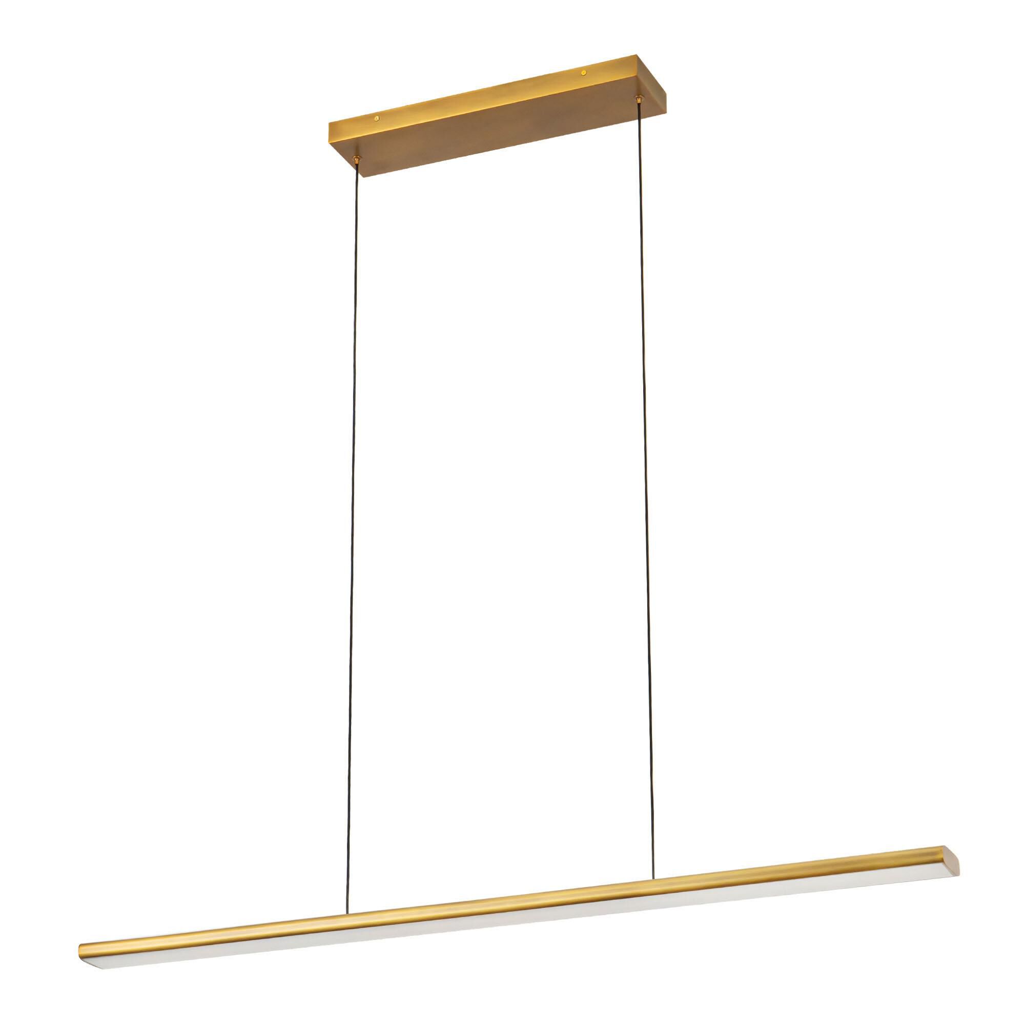 Shown in Vintage Brass finish and Frosted Polycarbonate Diffuser glass