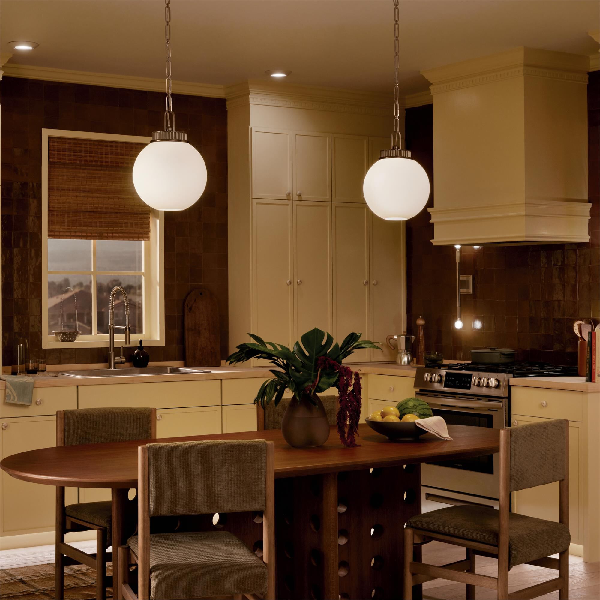Shown in Champagne Bronze finish