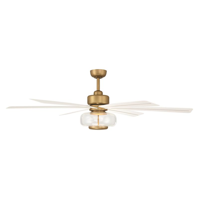 Ligero 60 Inch Ceiling Fan with Light Kit by Minka Aire