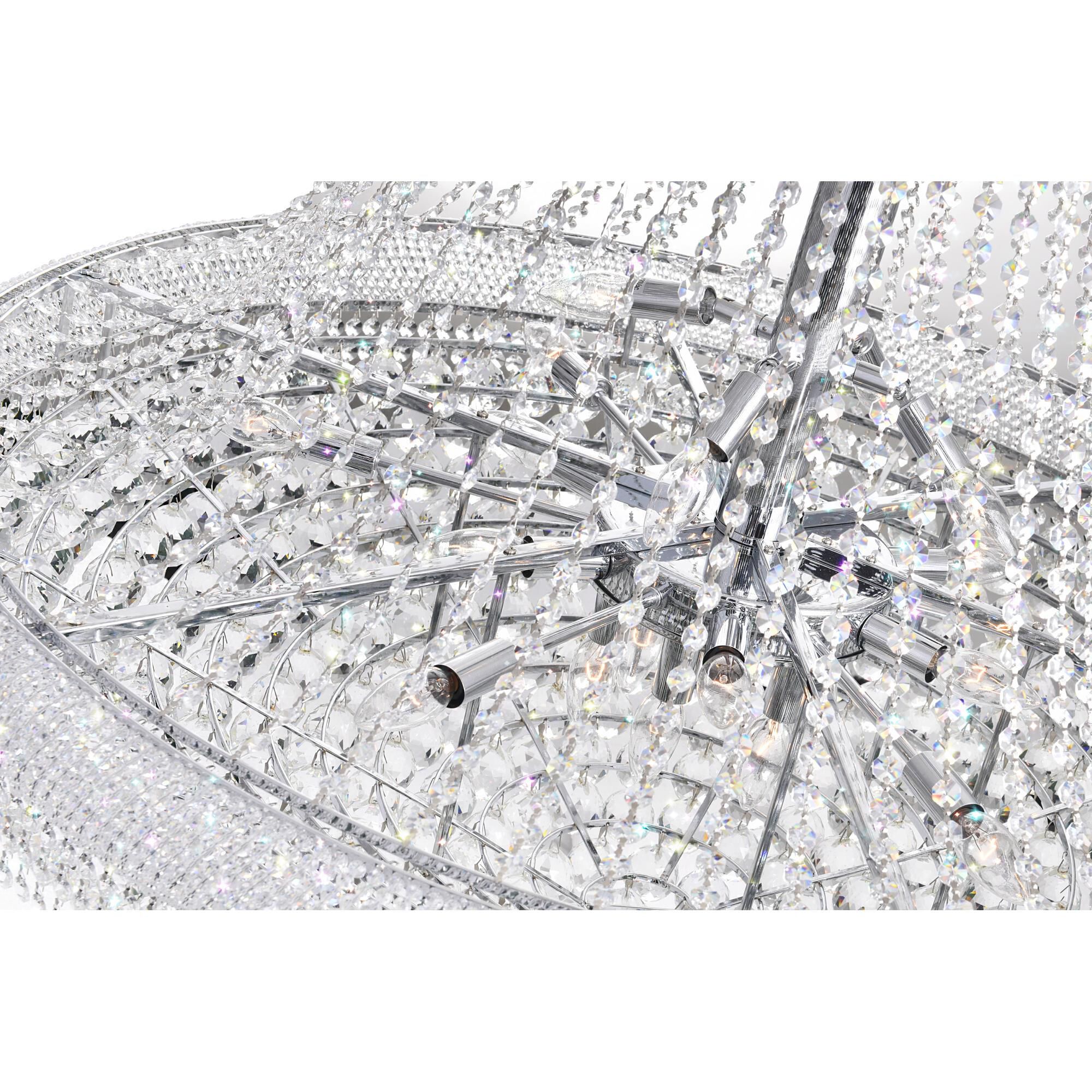 Empire 42 Inch 38 Light Chandelier by CWI Lighting