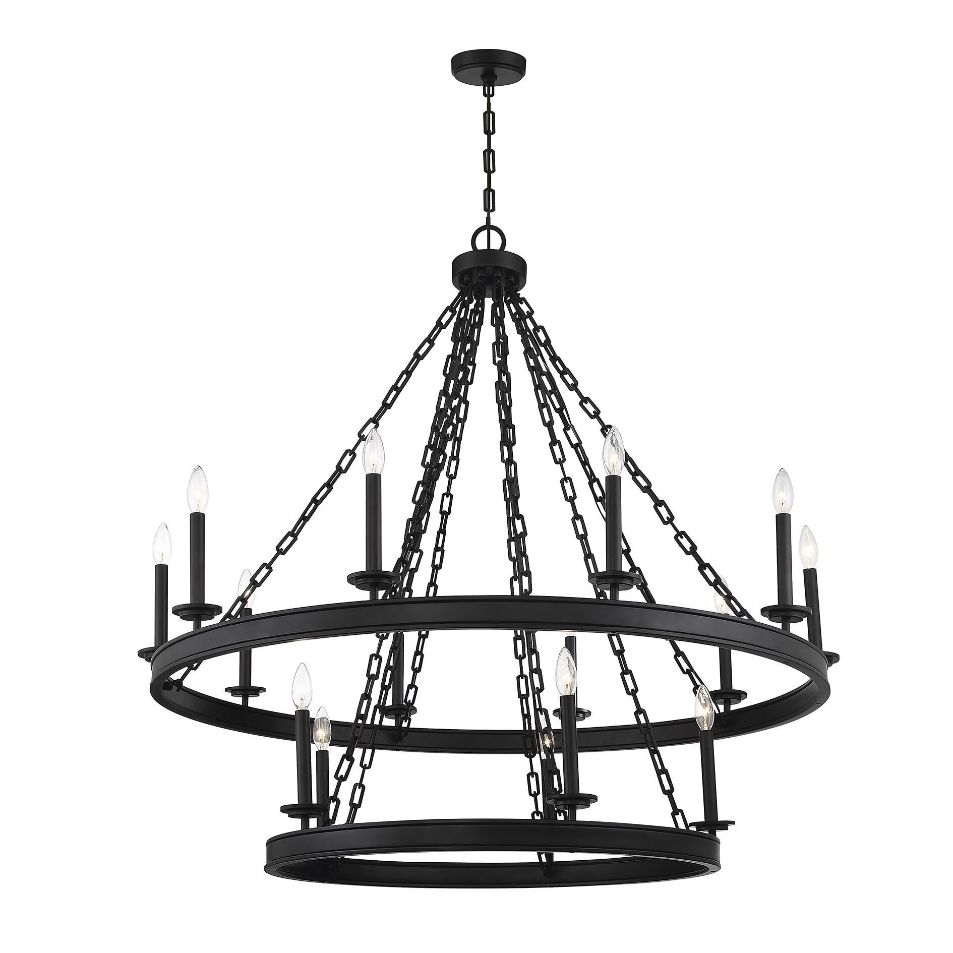 Seville 45 Inch 15 Light Chandelier by Savoy House