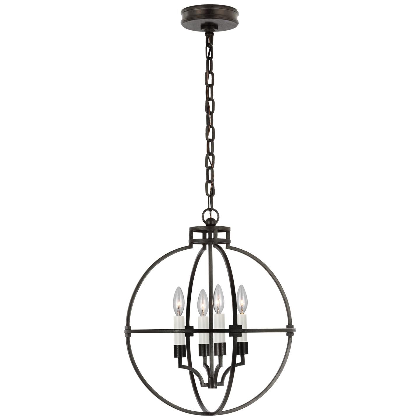 Chapman & Myers Lexie 18 Inch Cage Pendant by Visual Comfort Signature Collection