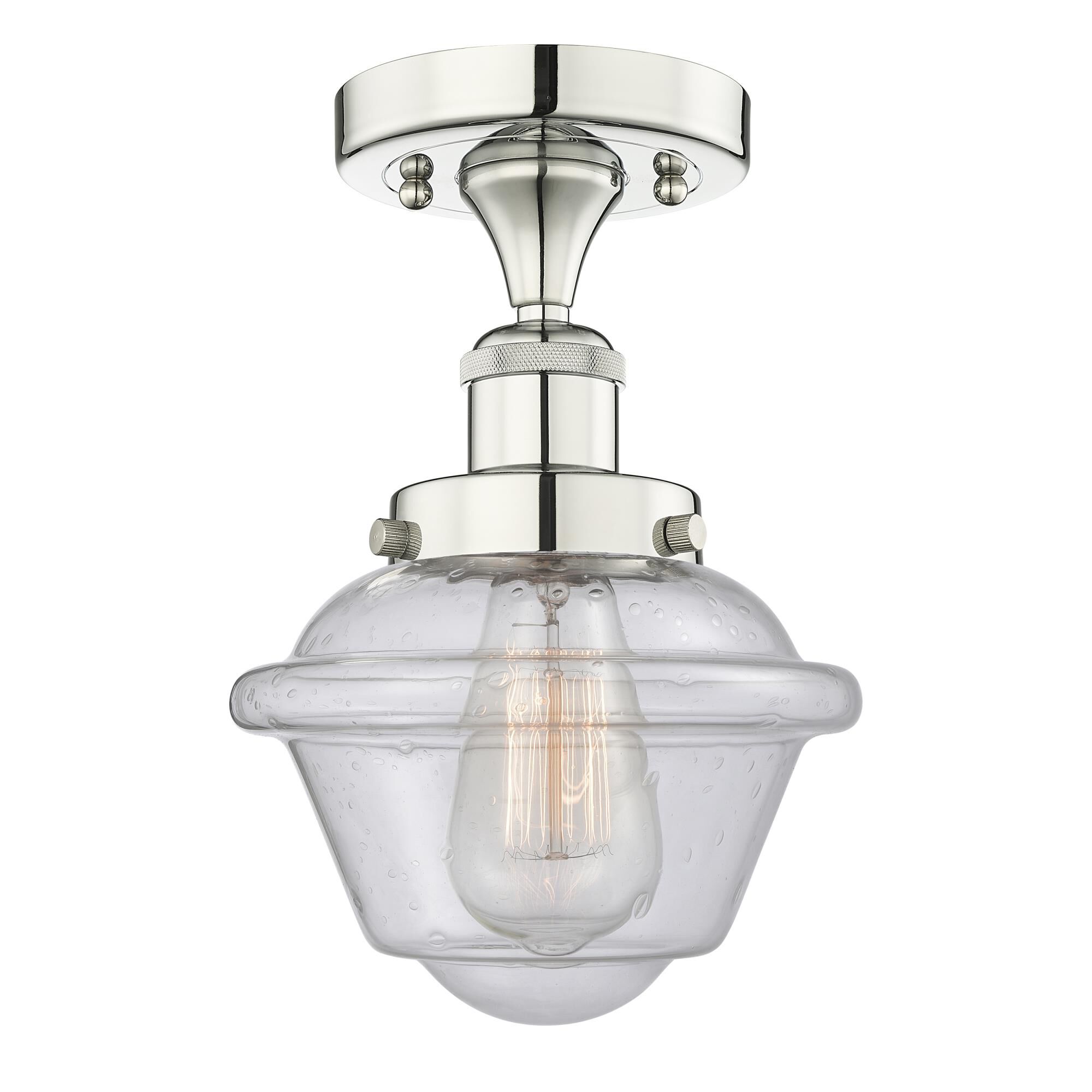Bruno Marashlian Oxford 6 Inch 1 Light Semi Flush Mount by Innovations Lighting