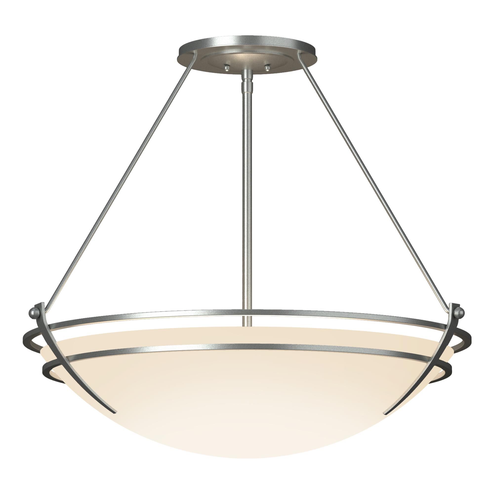 Presidio Tryne 28 Inch 3 Light Semi Flush Mount by Hubbardton Forge