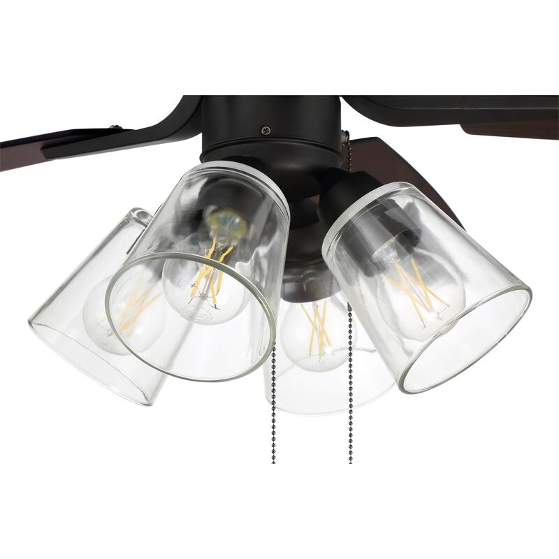 Pro Plus 52 Inch Ceiling Fan with Light Kit by Craftmade