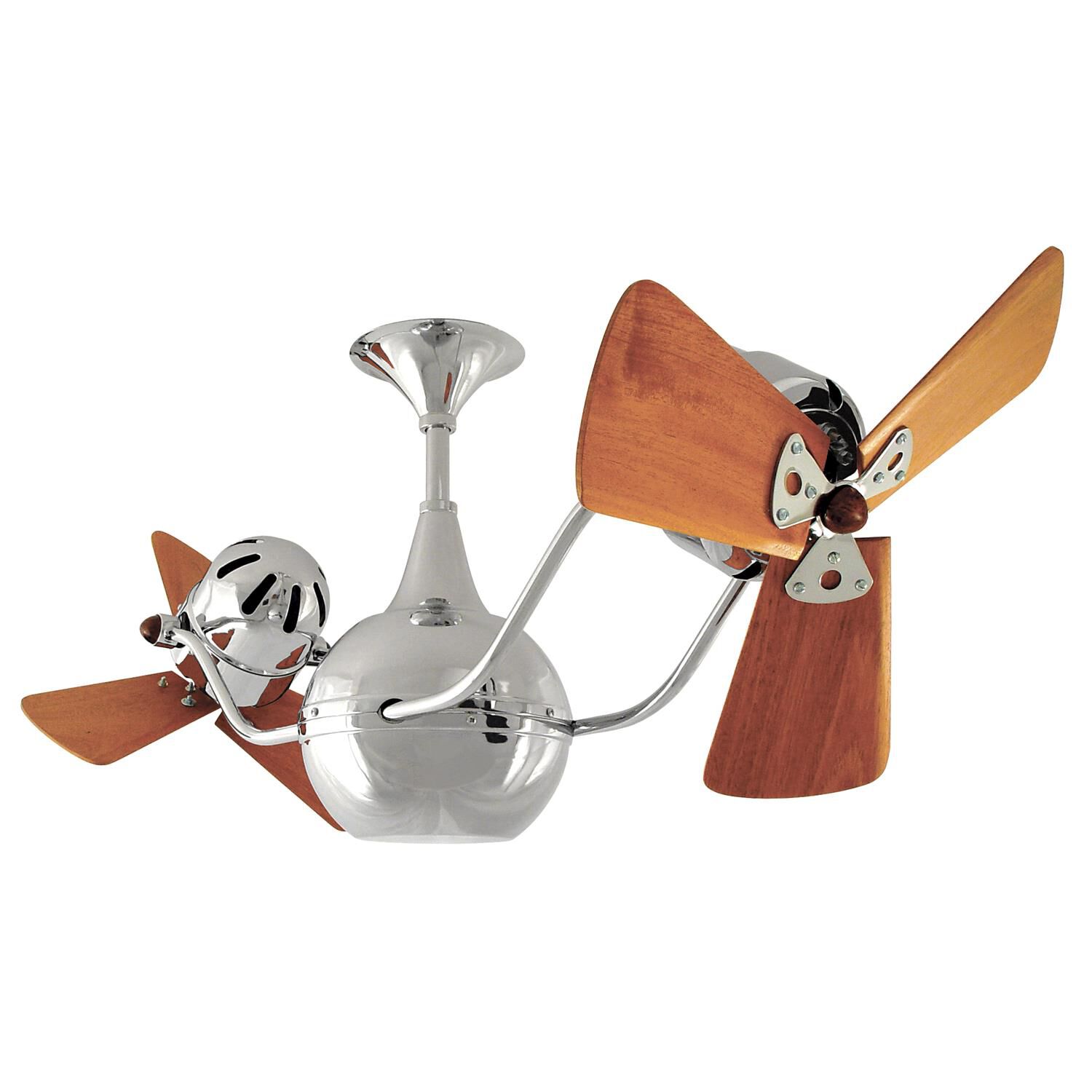Vent-Bettina Damp Rated Oscillating Ceiling Fan by Matthews Fan Company