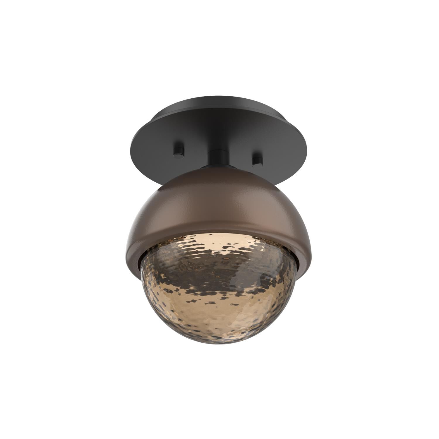 Levi Wilson Cabochon 6 Inch Flush Mount by Hammerton Studio