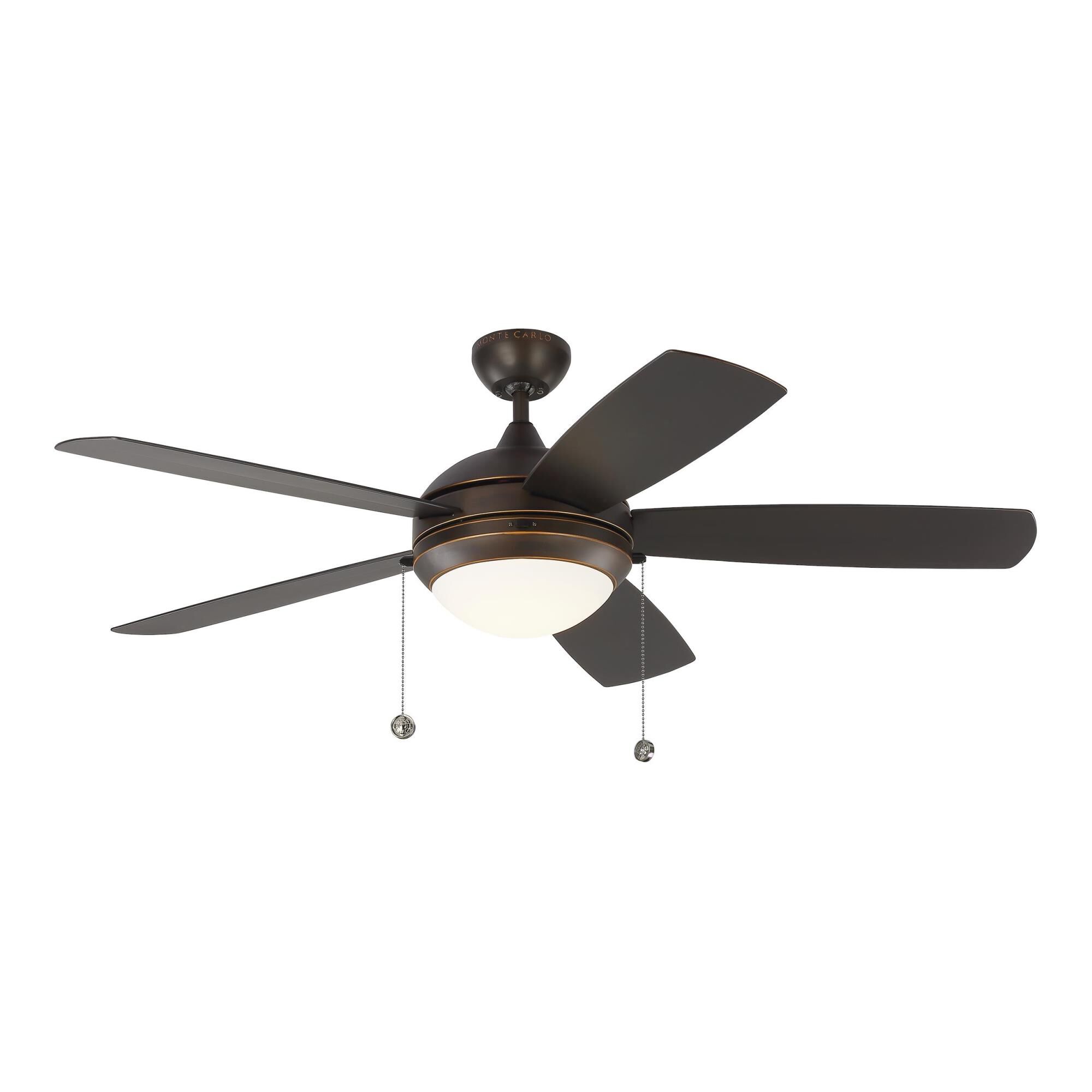 Discus Outdoor 52 Inch Ceiling Fan with Light Kit by Generation Lighting
