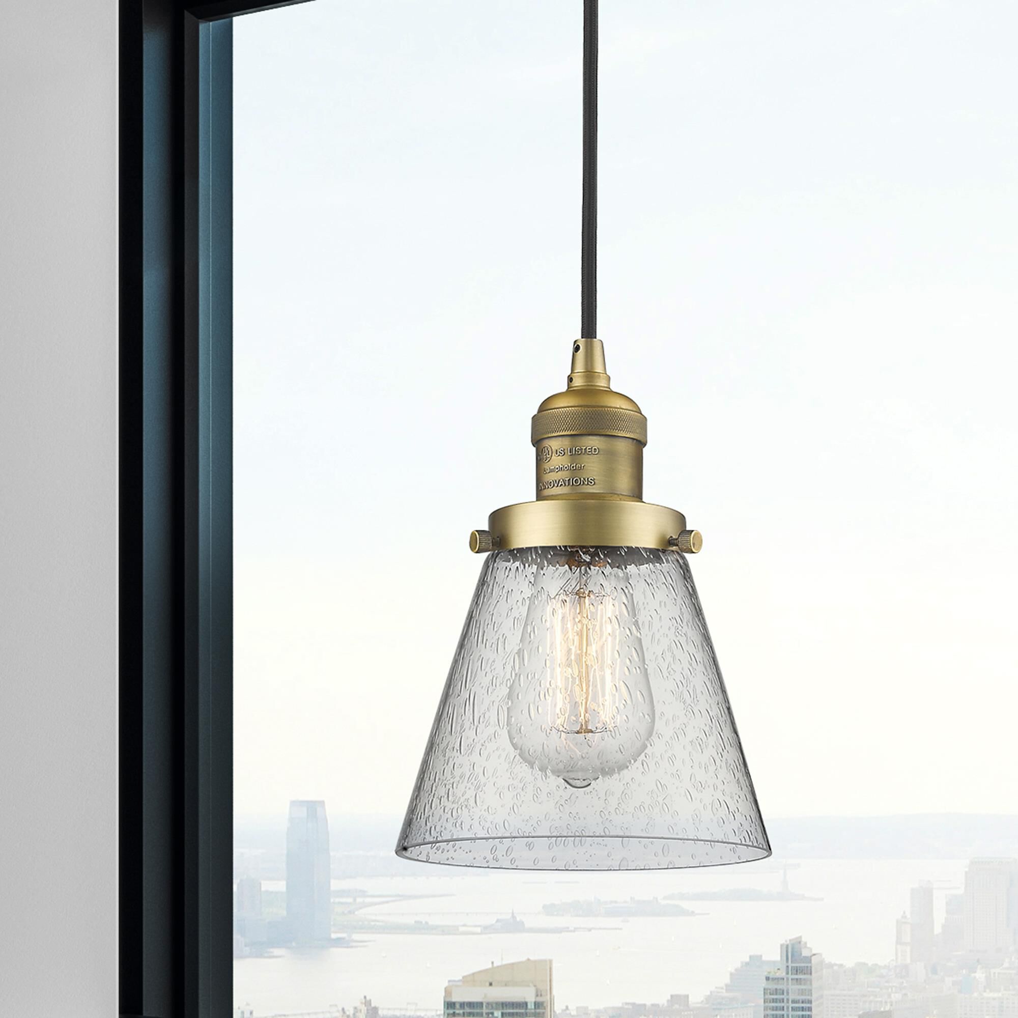 Bruno Marashlian Small Cone 6 Inch Mini Pendant by Innovations Lighting