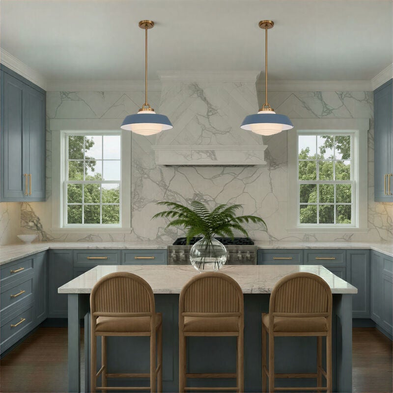 Xander 16 Inch Pendant Light by Crystorama