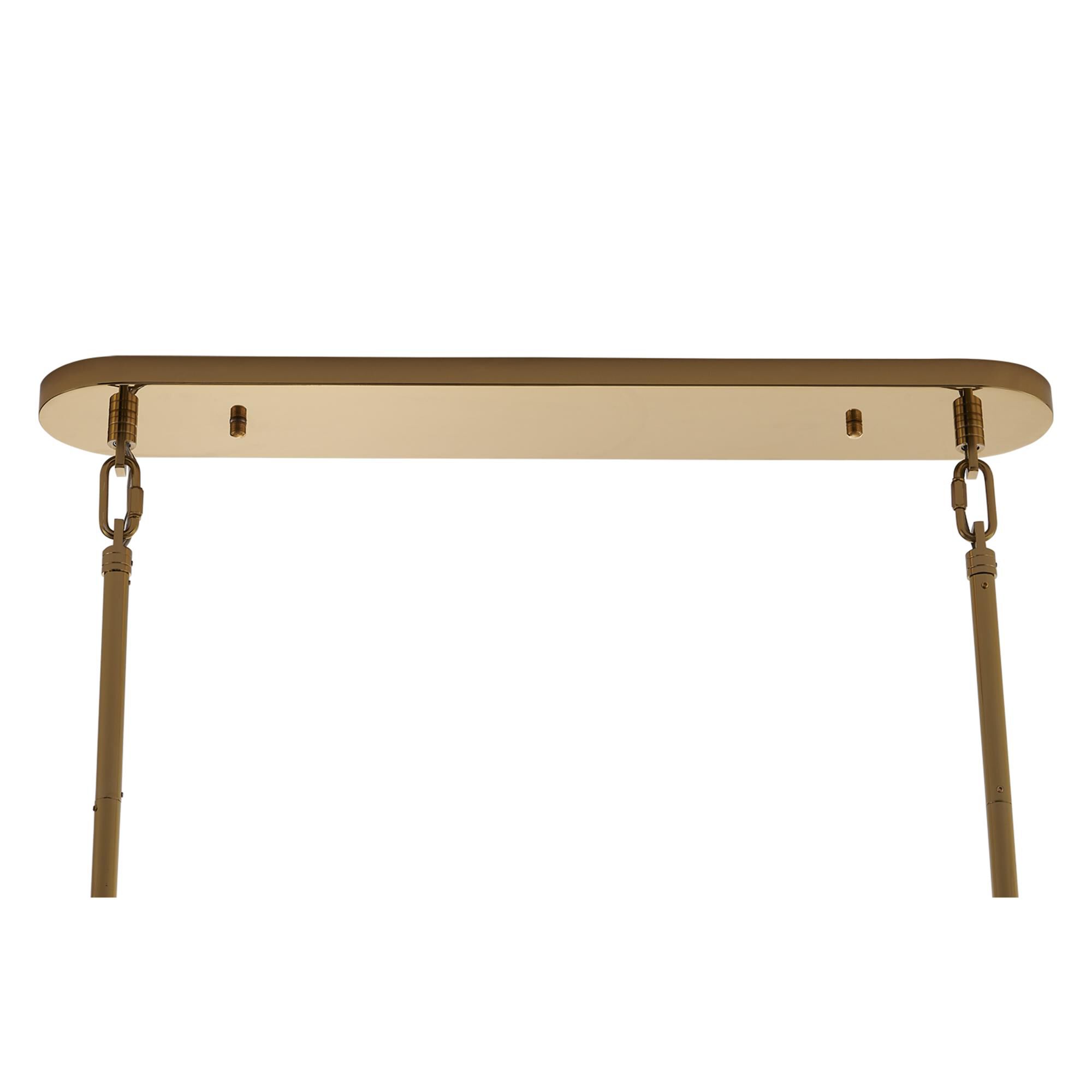 Shown in Polished Winter Brass finish
