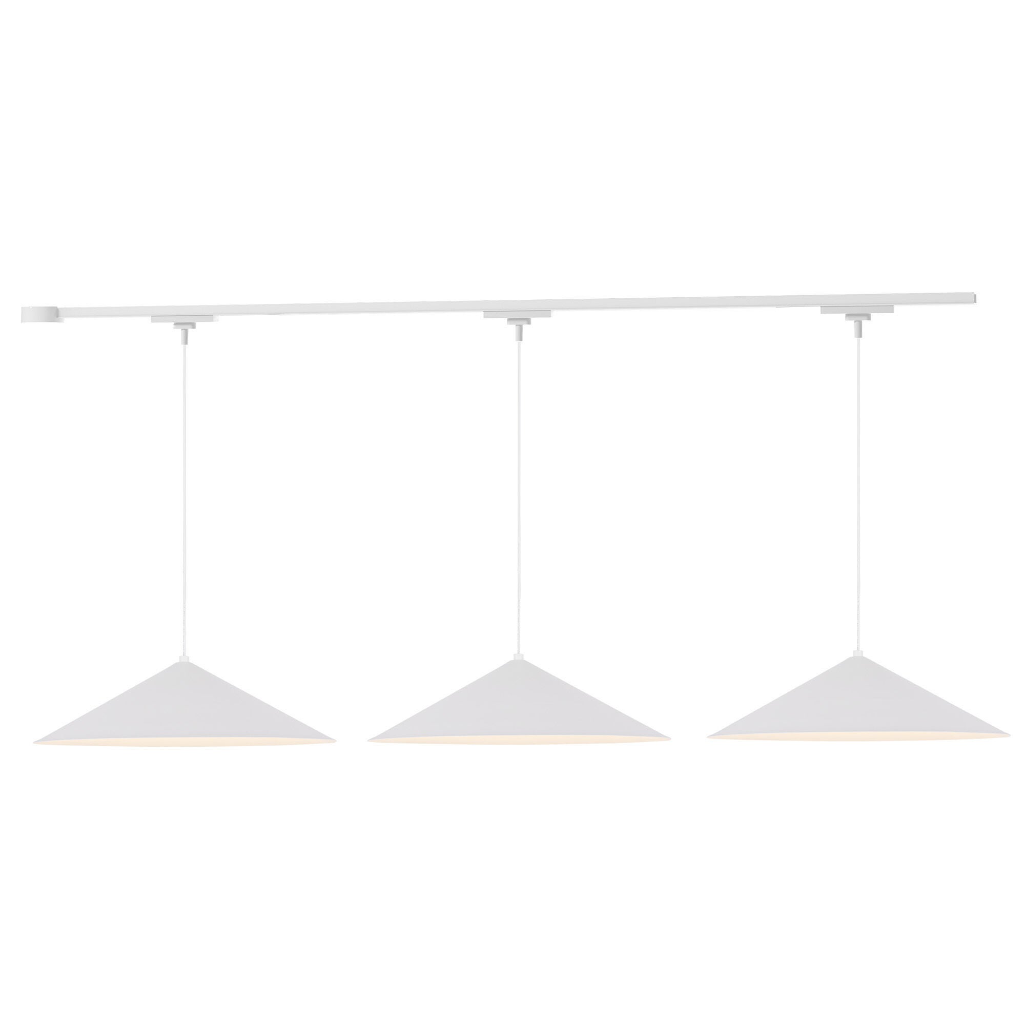 Shown in White finish and Frosted Acrylic Diffuser glass