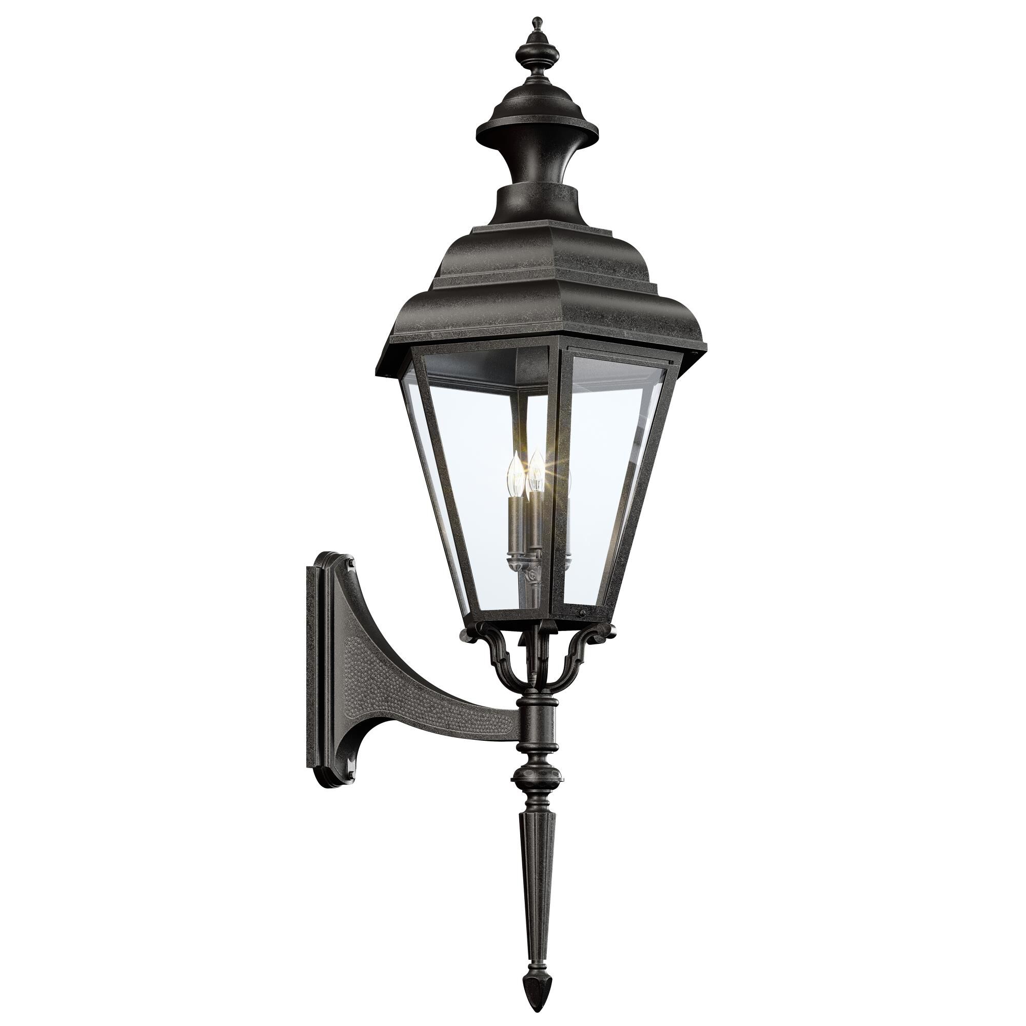 Shown in Architectural Bronze finish and Ca glass