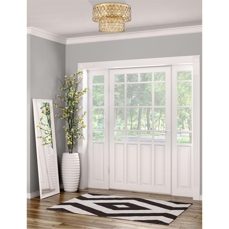 Dealey 20 Inch 9 Light Flush Mount by Z-Lite