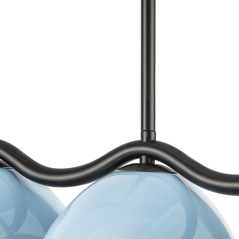 Ryan Pauly Atlas Medium Linear Chandelier by Kuzco