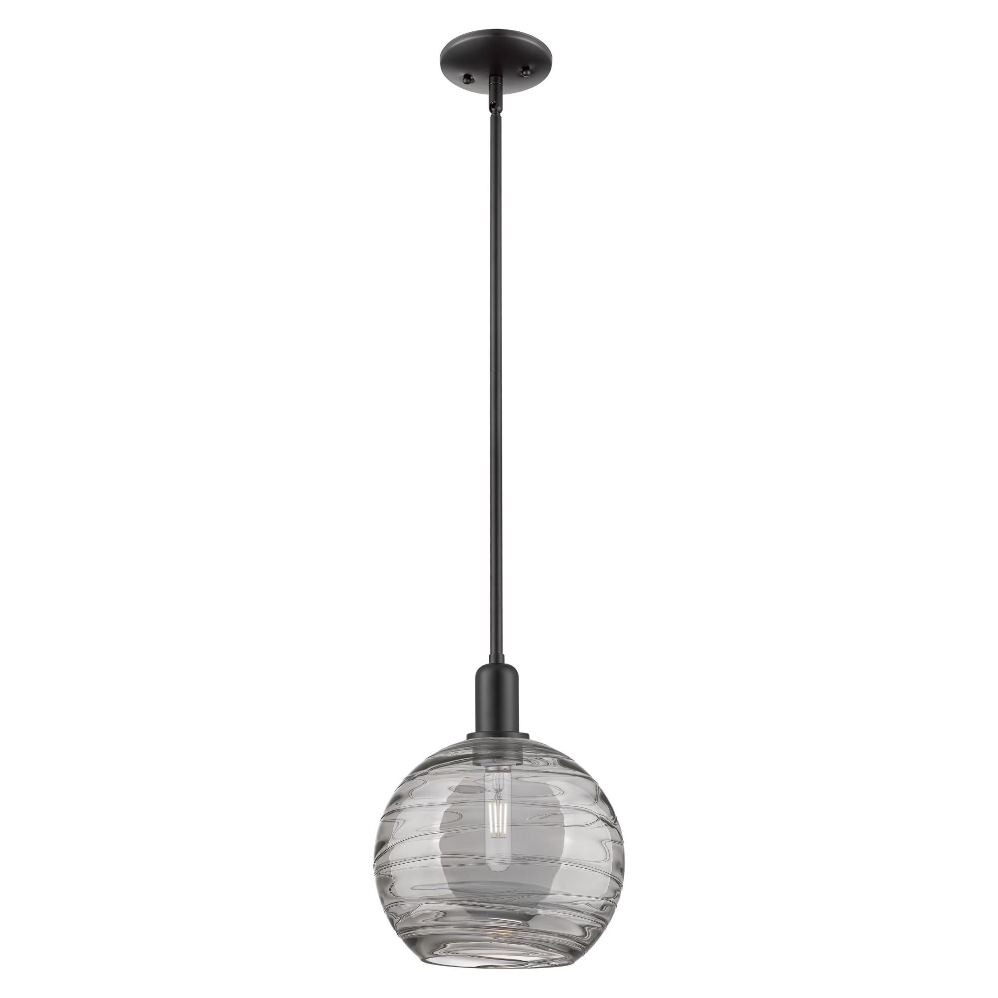 Bruno Marashlian Athens Deco Swirl 10 Inch Mini Pendant by Innovations Lighting