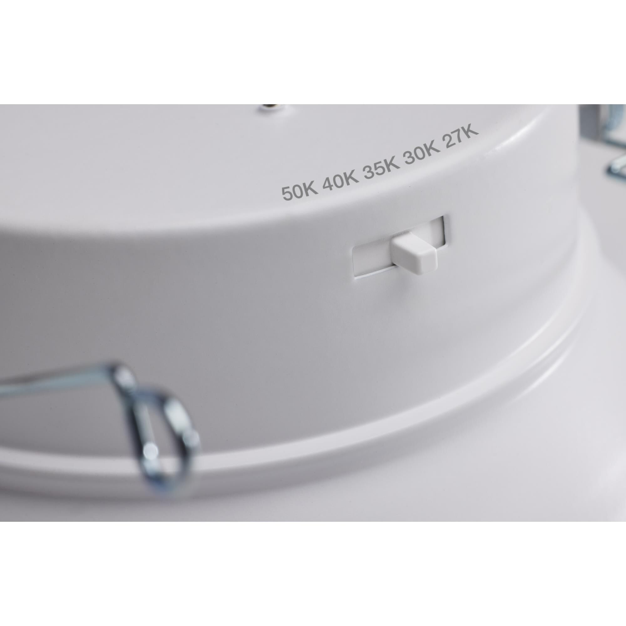 Shown in White finish