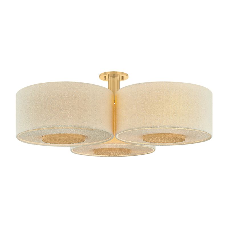 Hilary Matt Miller 40 Inch 9 Light Flush Mount by Mitzi